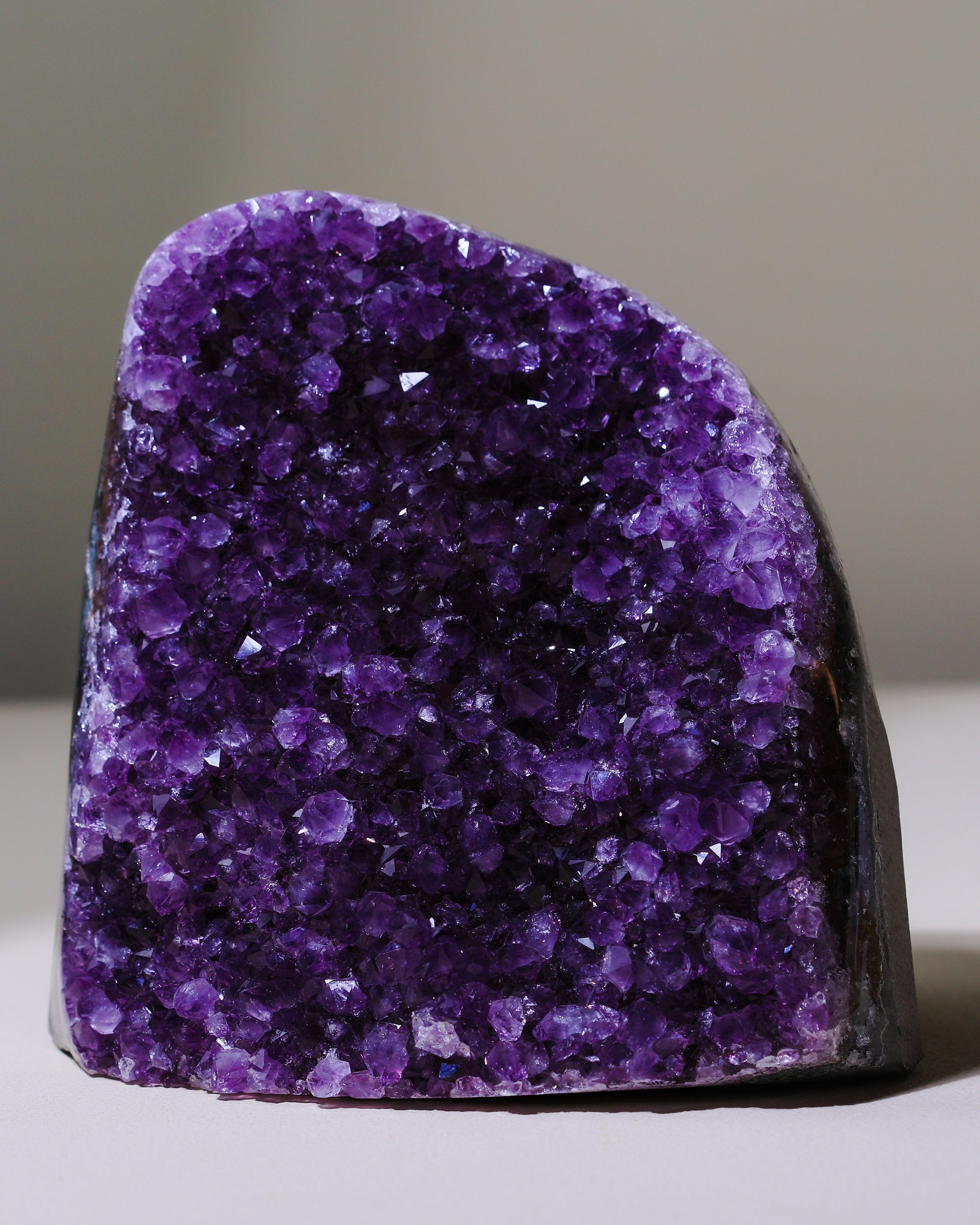 large amethyst crystal, unique piece