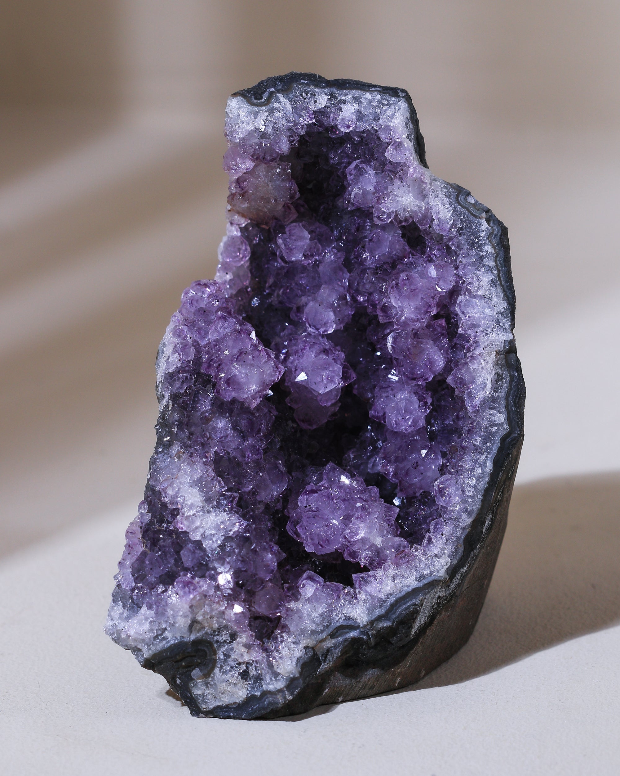 Stalaktit-Amethyst Kristall, Einzelstück