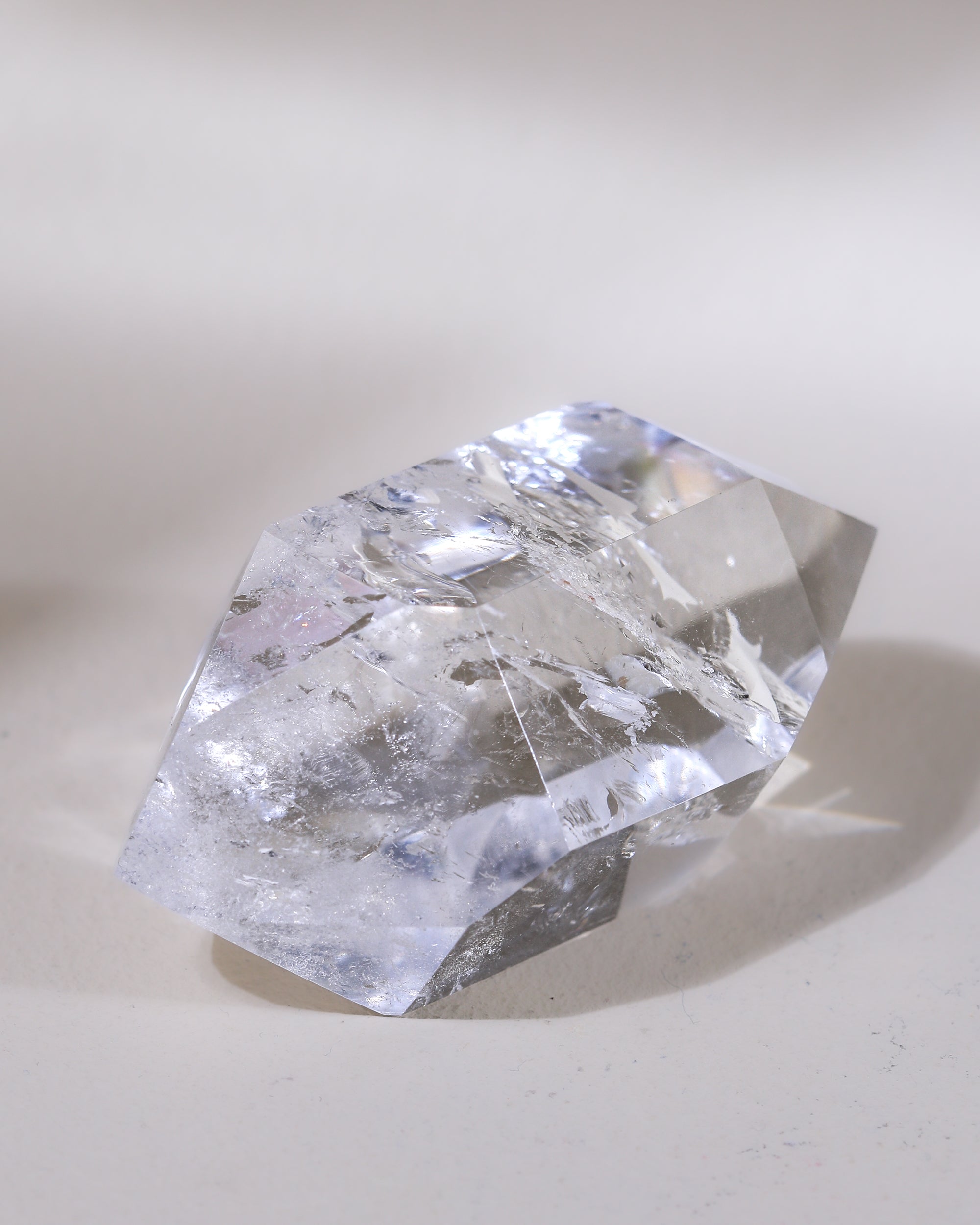 Bergkristall Doppelspitze, Einzelstück