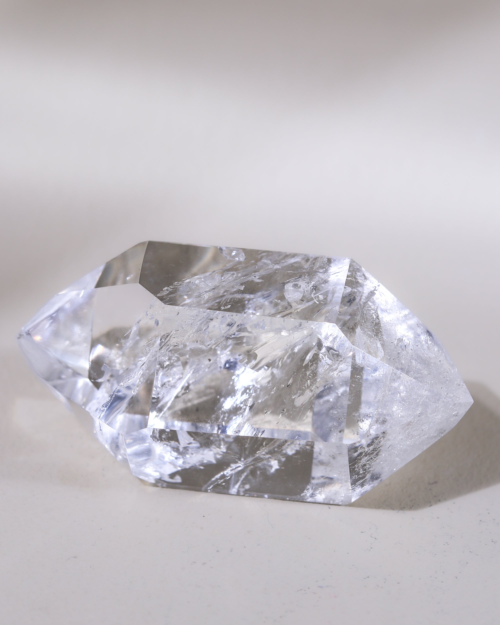 Bergkristall Doppelspitze, Einzelstück