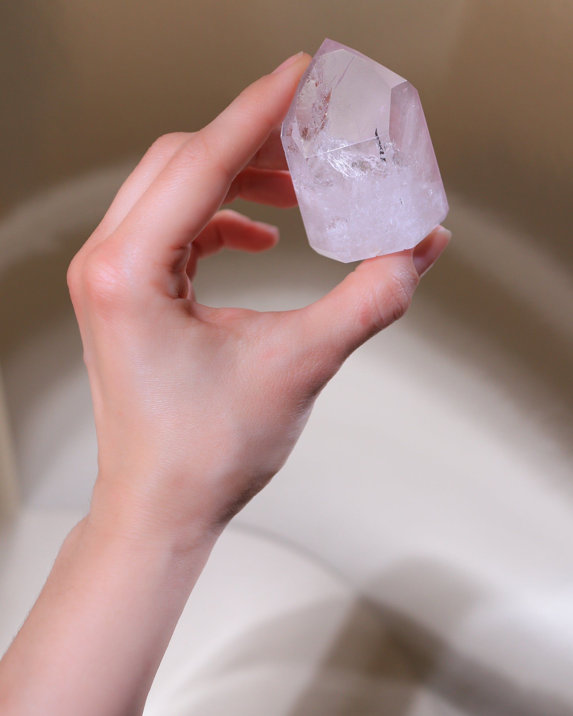 Lithium Quarz Spitze, Einzelstück