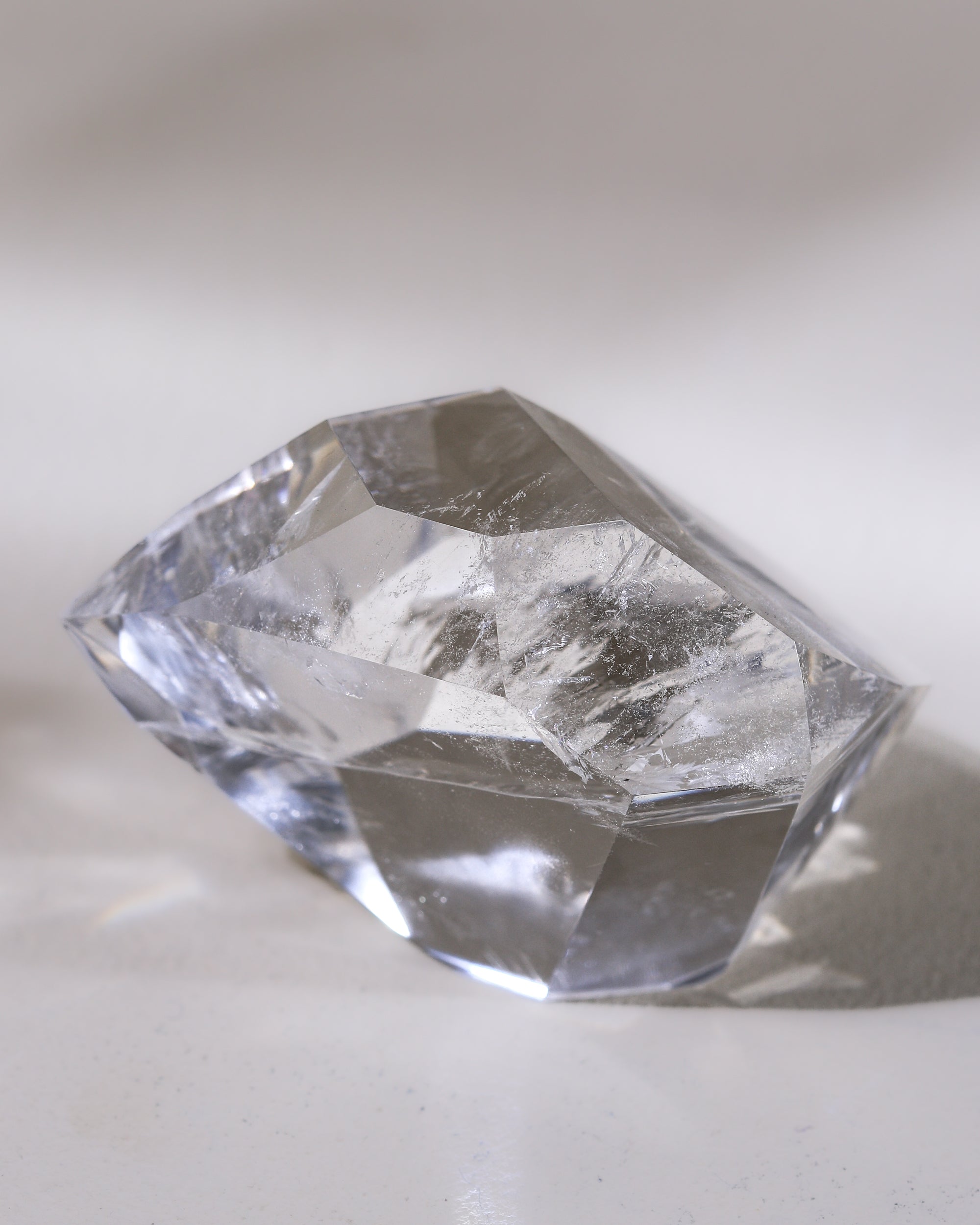 Bergkristall Doppelspitze, Einzelstück