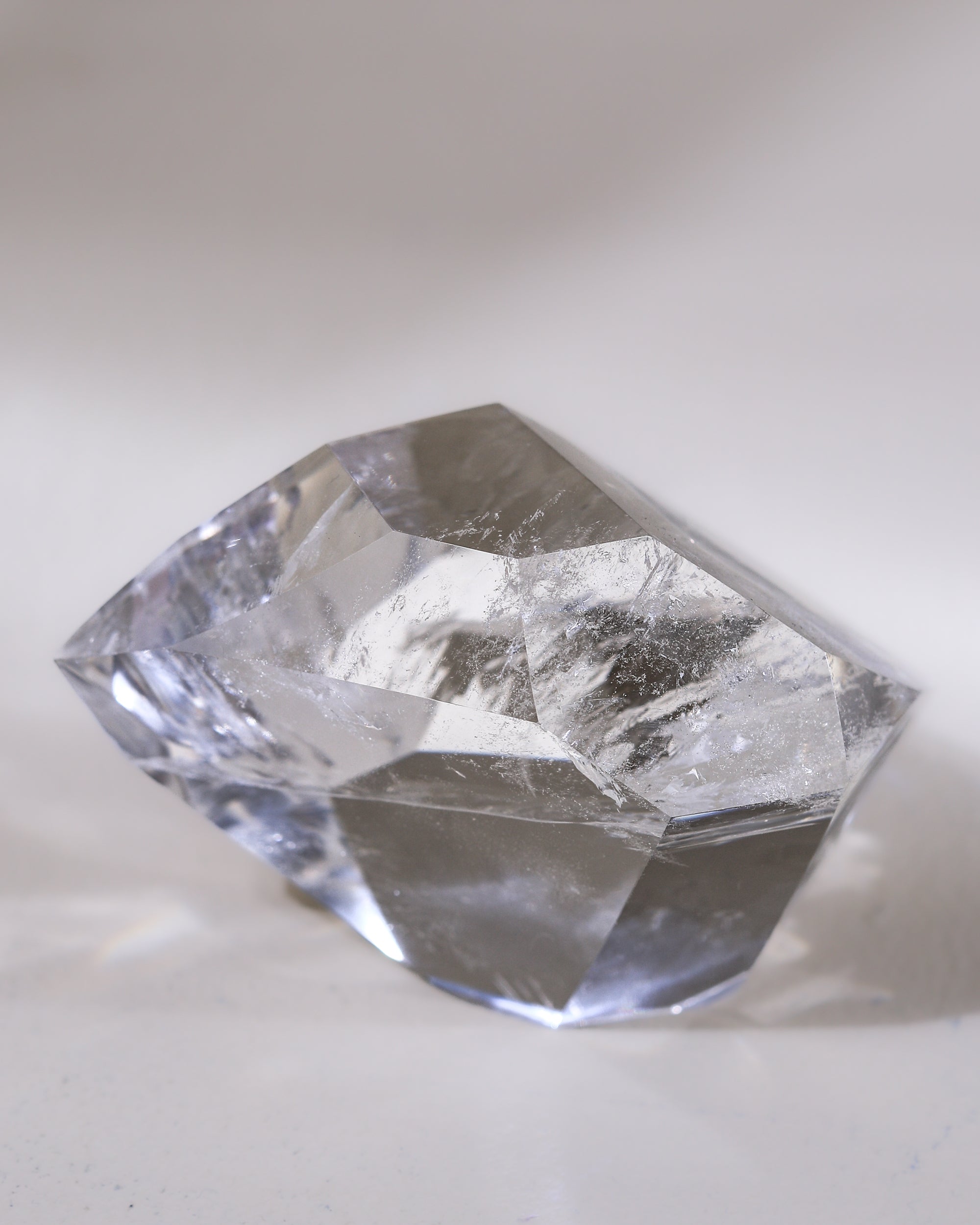 Bergkristall Doppelspitze, Einzelstück