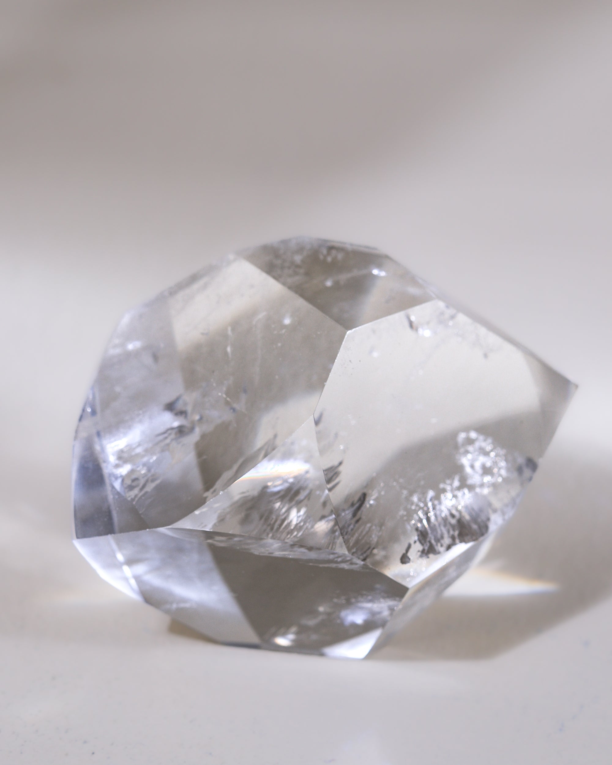 Bergkristall Doppelspitze, Einzelstück