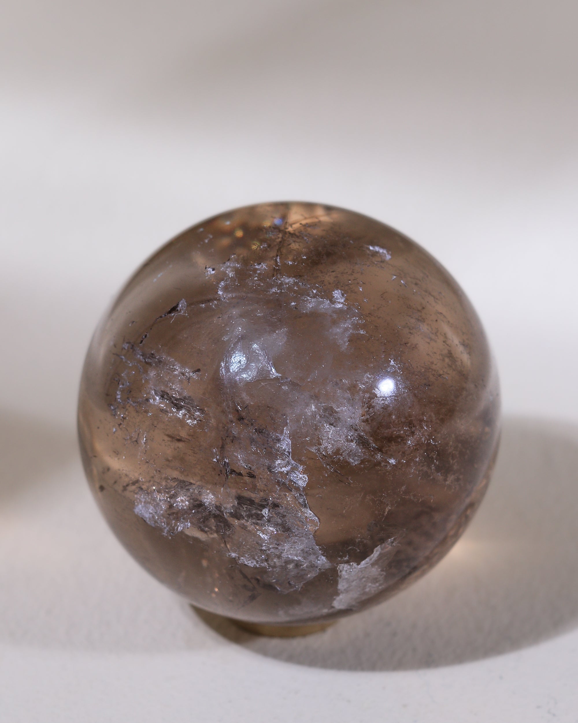 Rauchquarz Kugel, Einzelstück