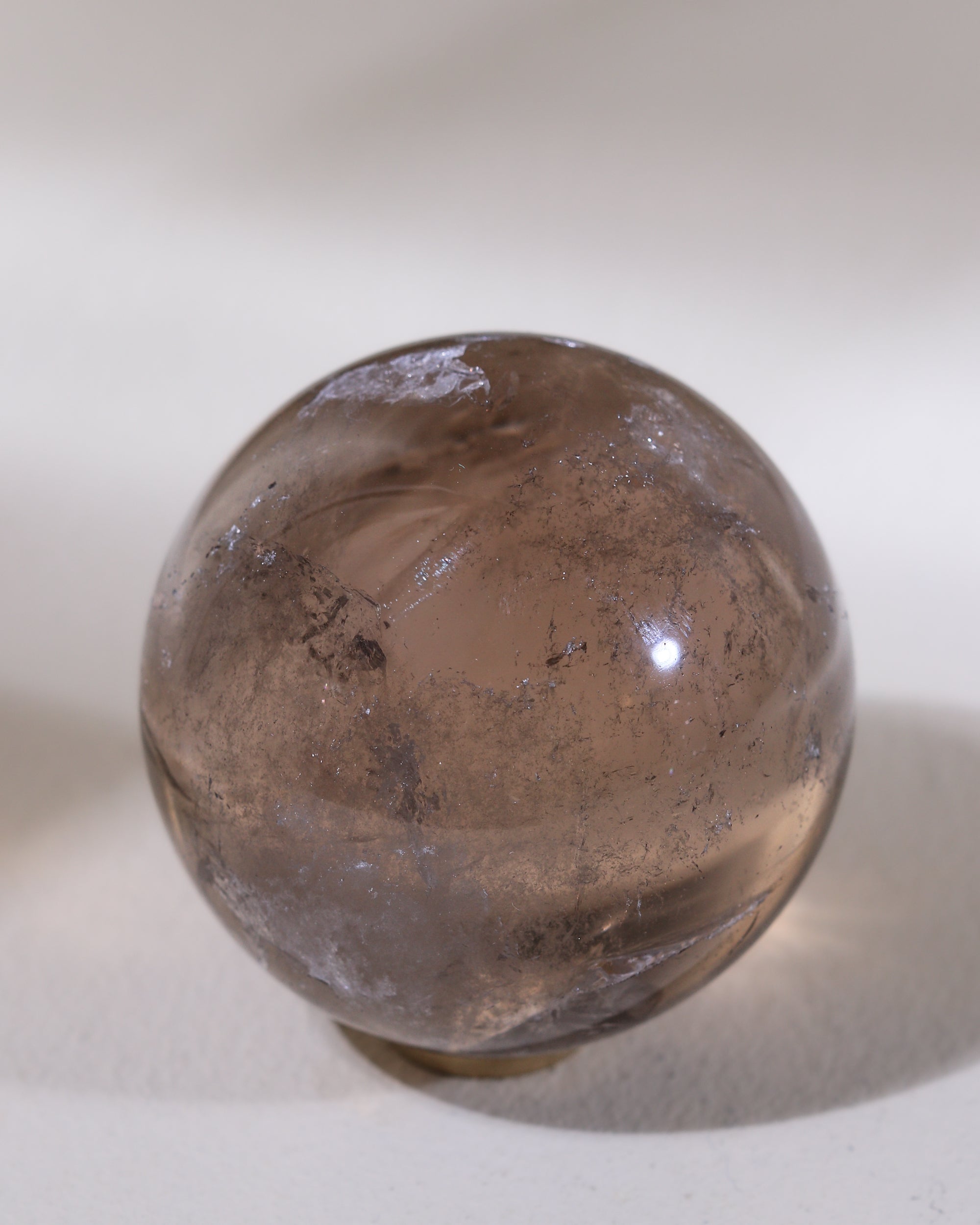 Rauchquarz Kugel, Einzelstück