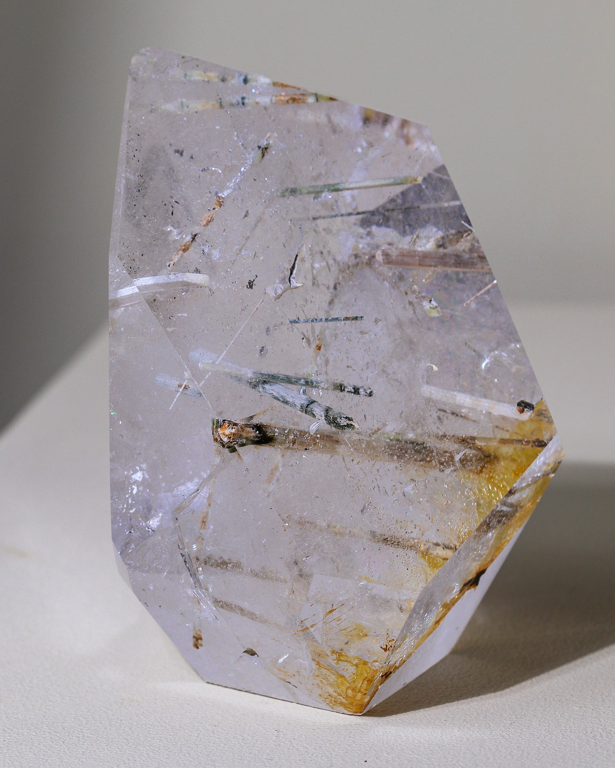 Fuchsite in quartz, collector's item