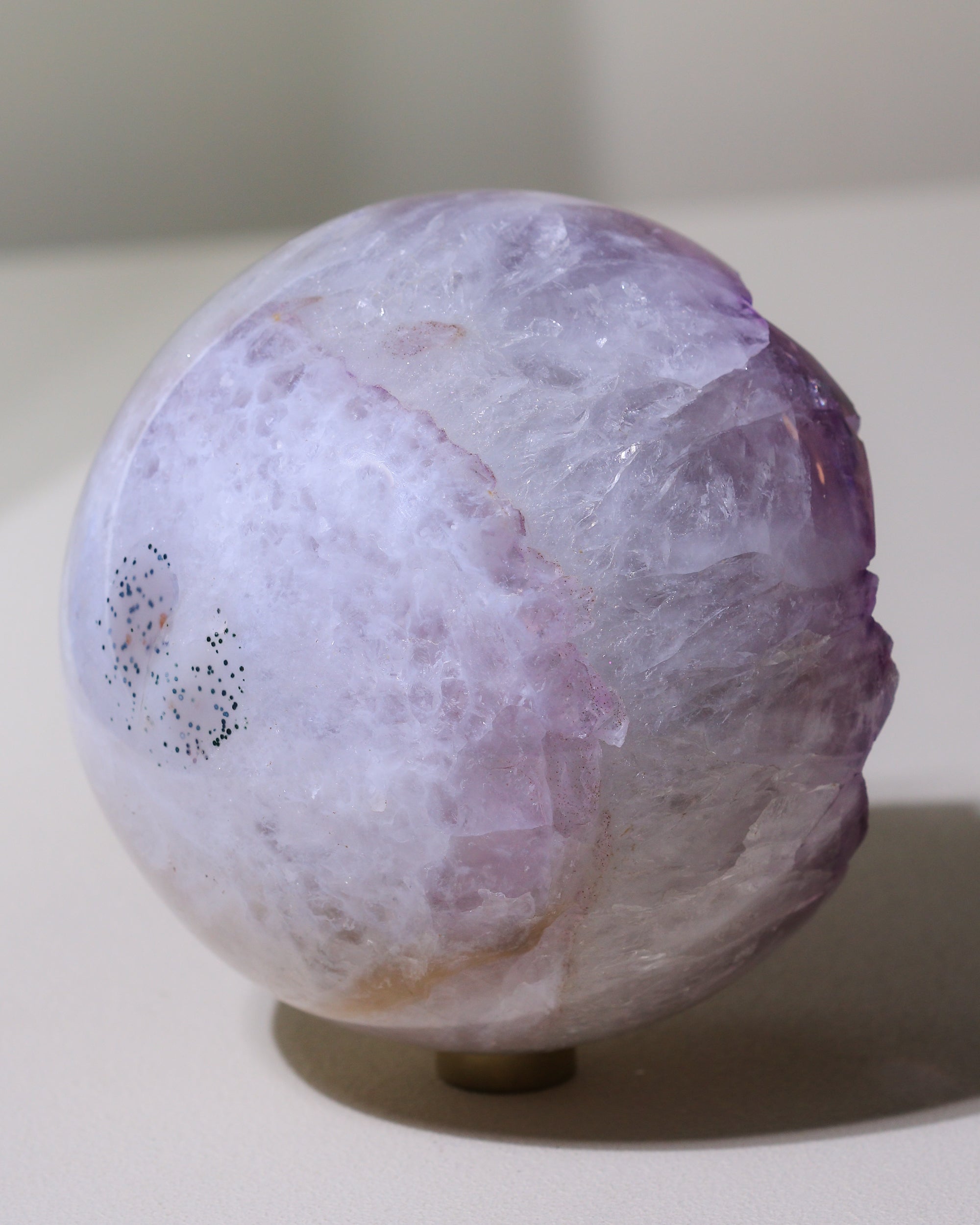 Large Amethyst sphere, unique piece