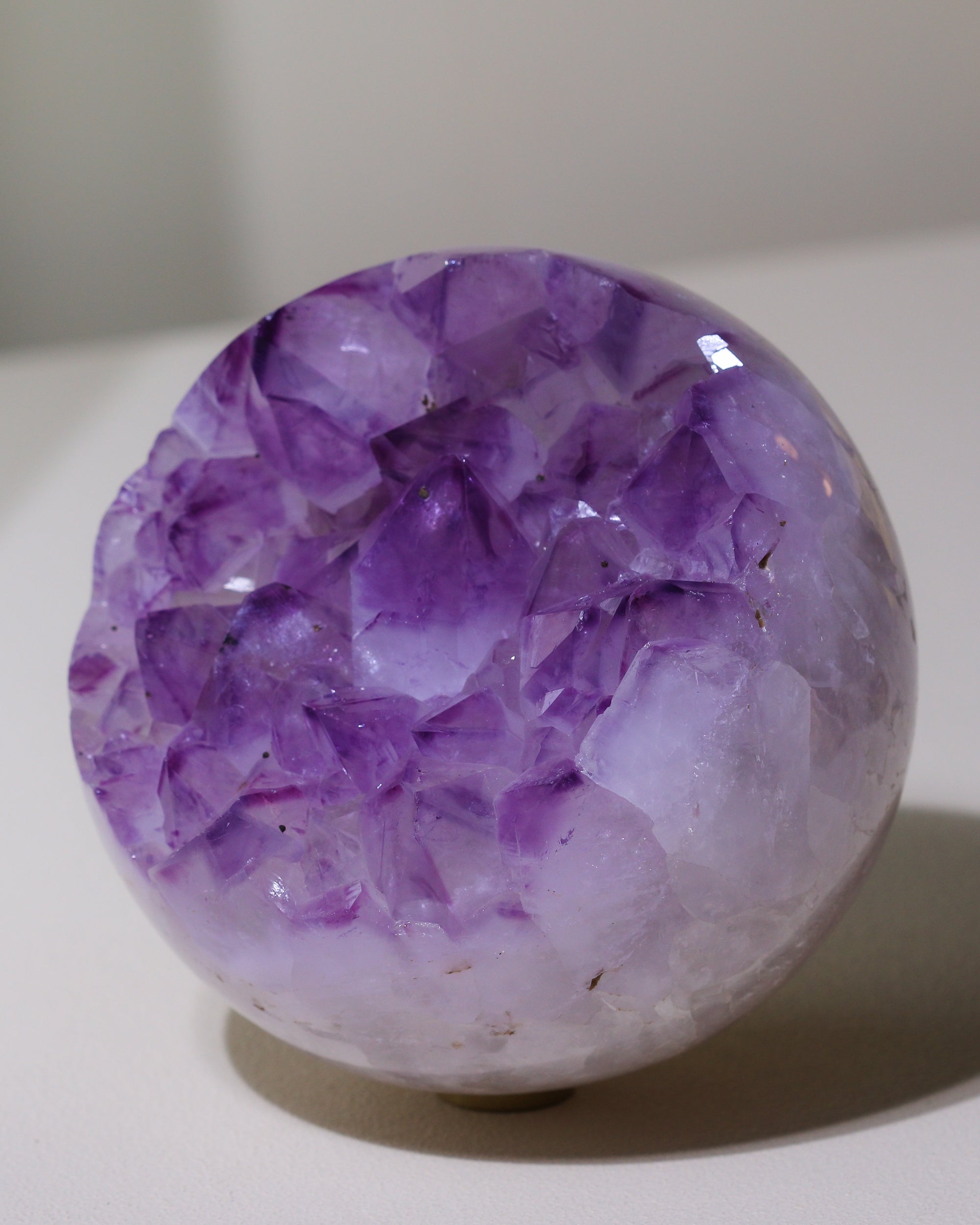 Large Amethyst sphere, unique piece