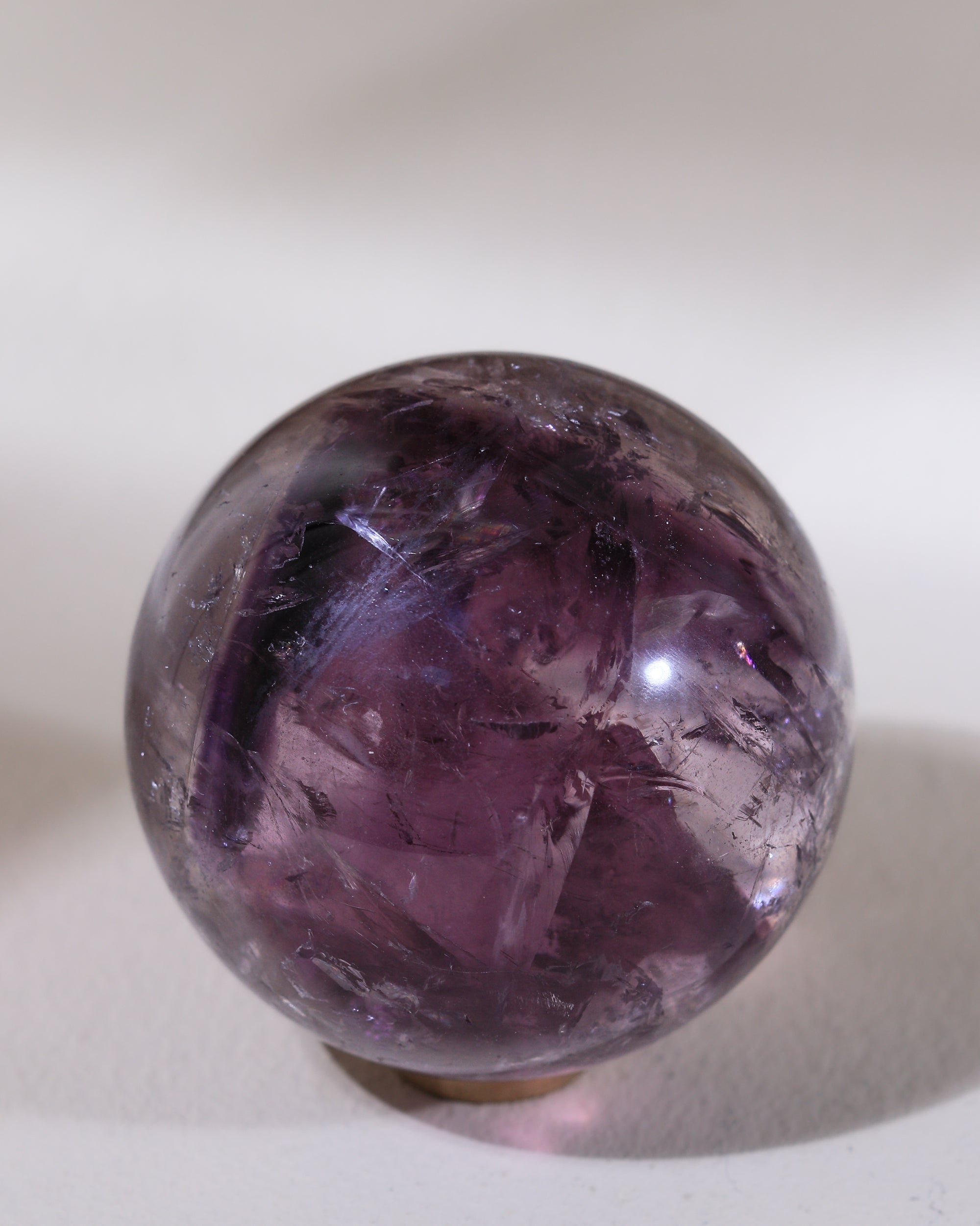 Phantom Amethyst Kugel, Einzelstück