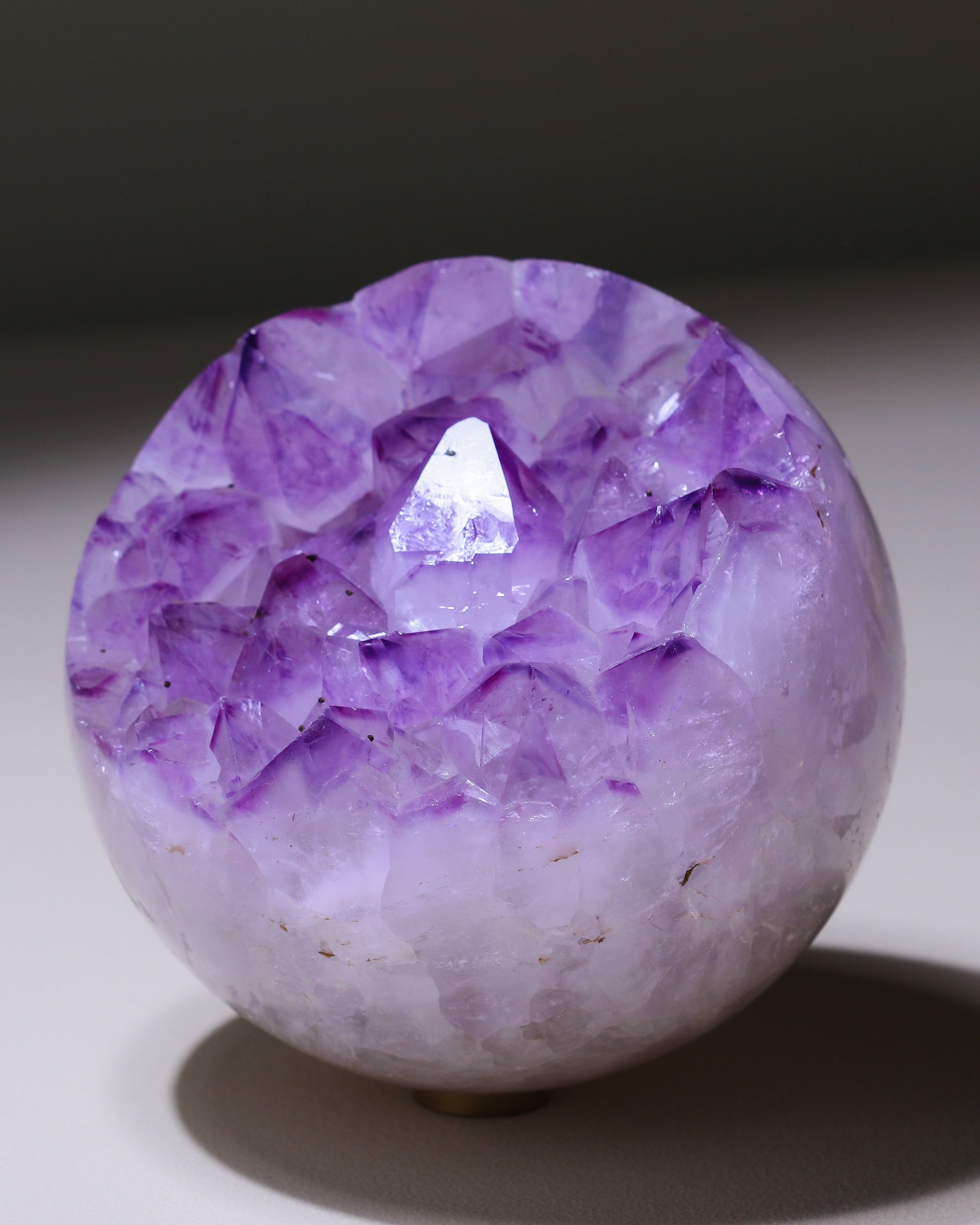 Large Amethyst sphere, unique piece