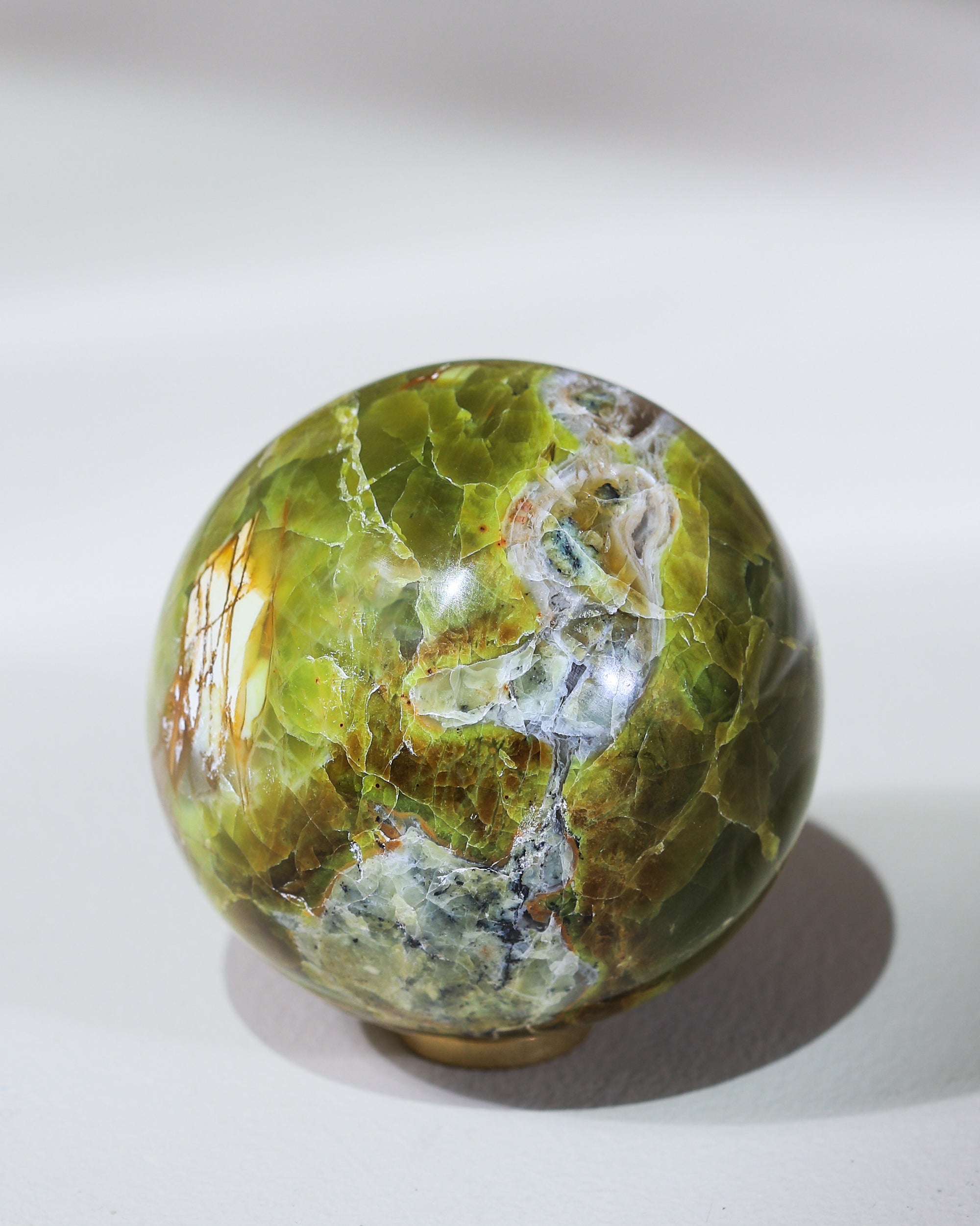 Grüner Opal Kugel, Einzelstück