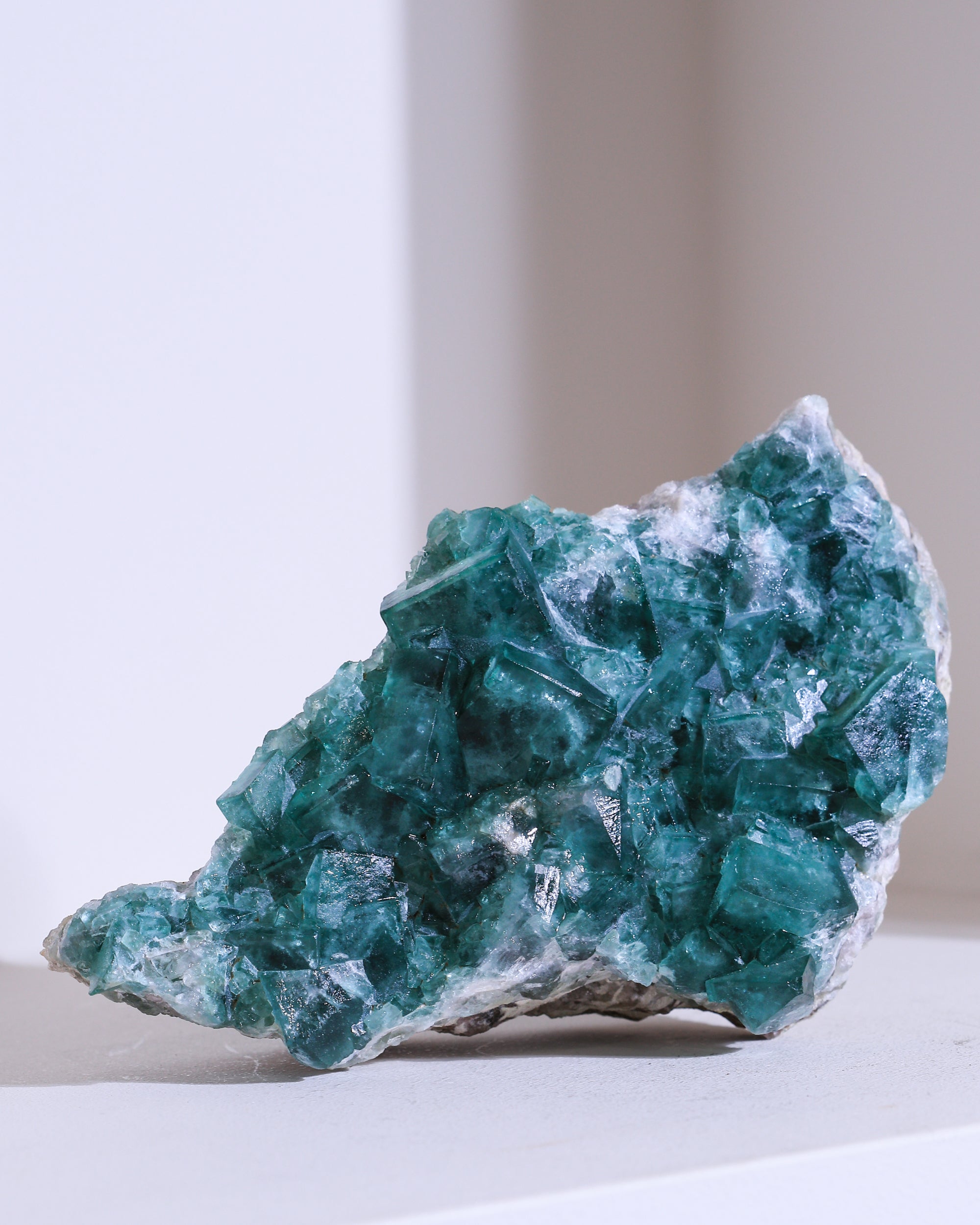 grüner Fluorit, Einzelstück