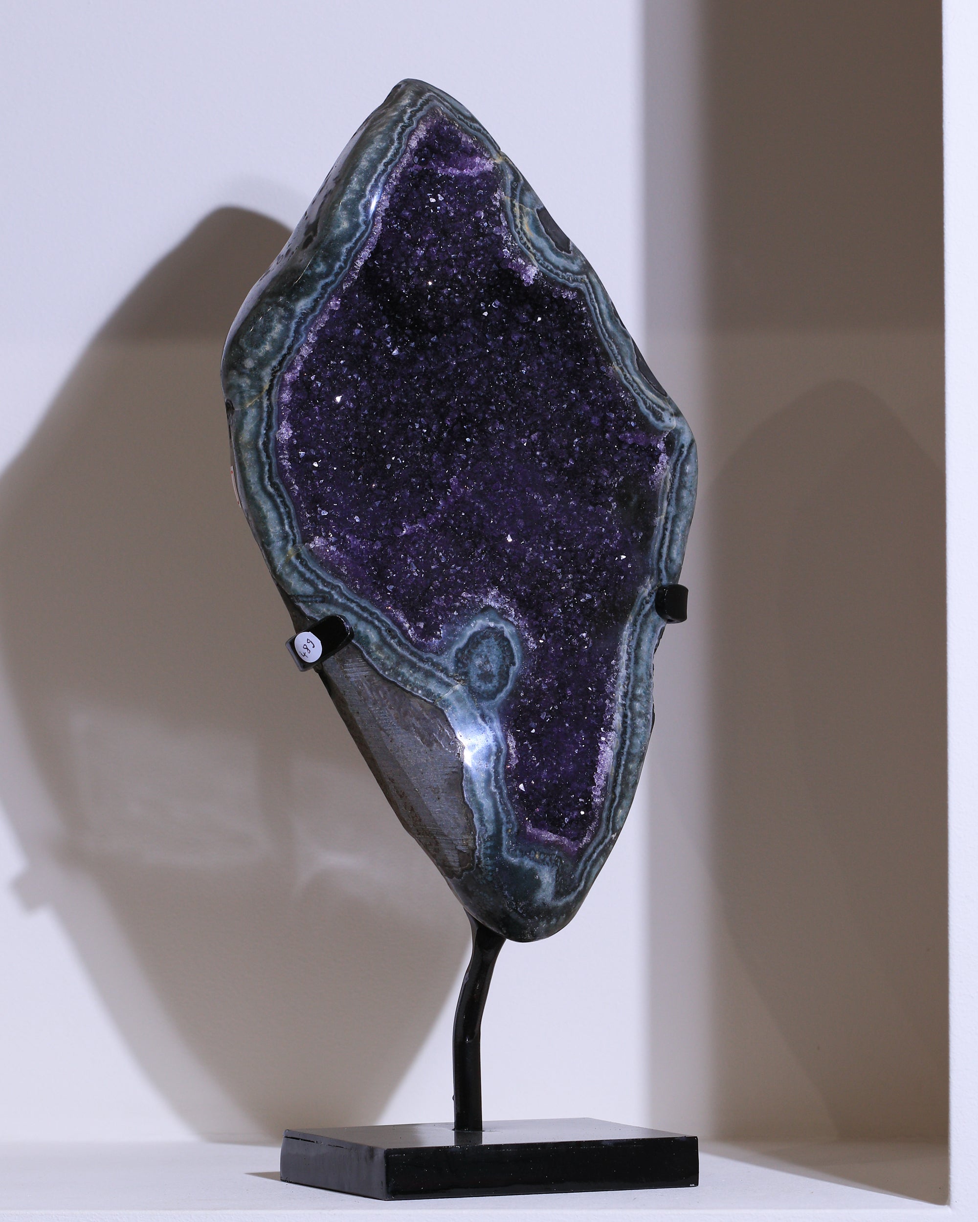 Amethyst auf Ständer, Einzelstück