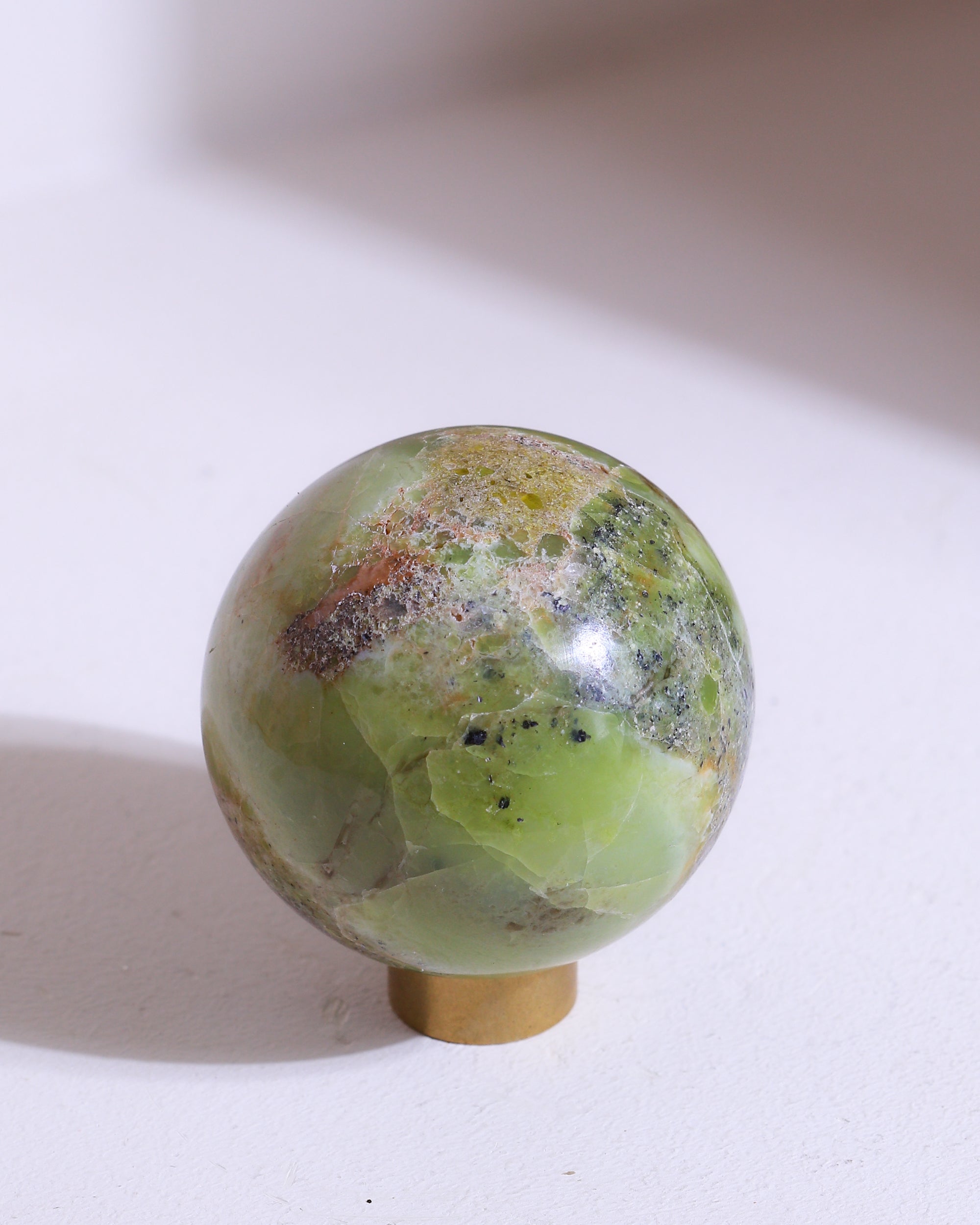 Grüner Opal Kugel, Einzelstück