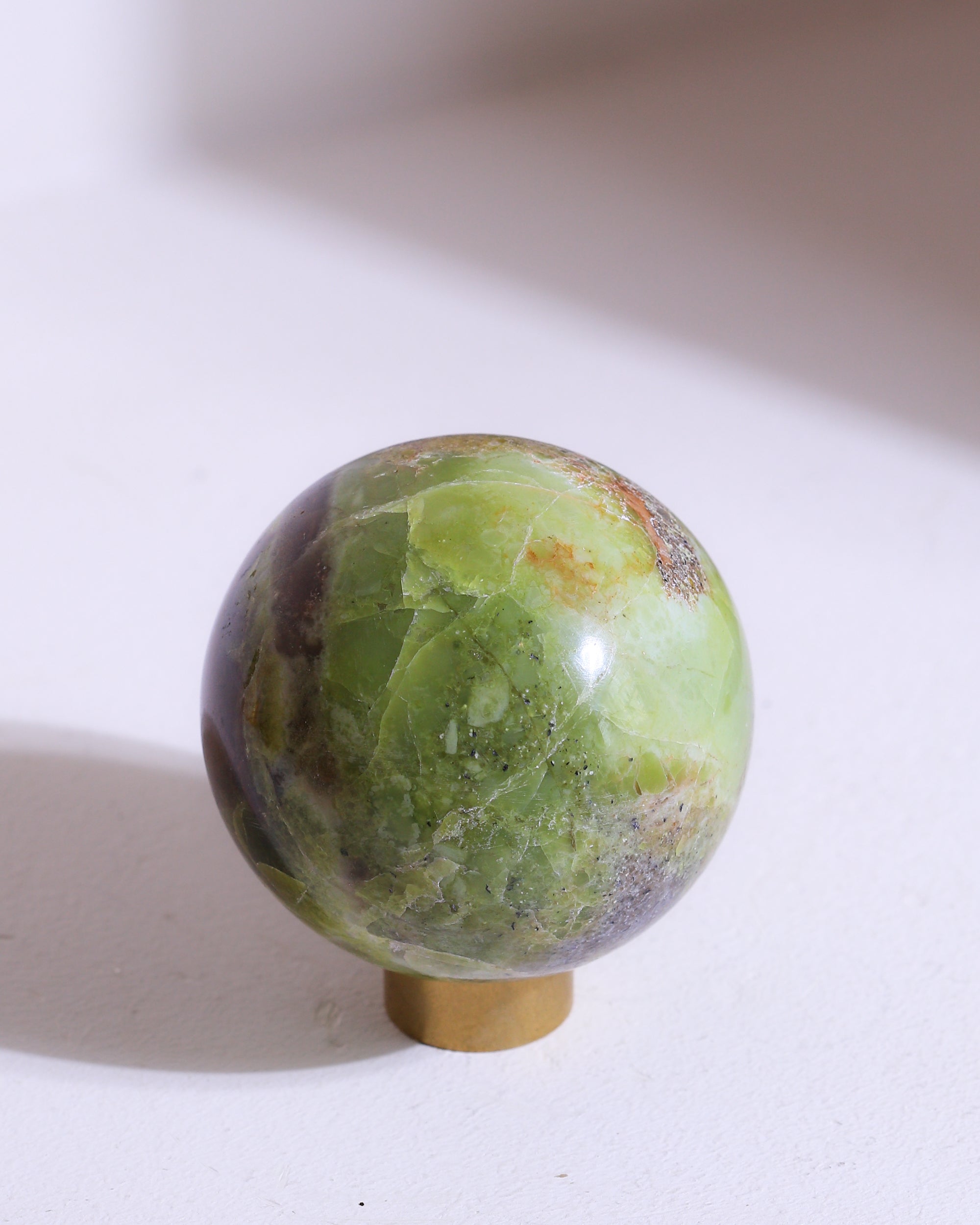 Grüner Opal Kugel, Einzelstück