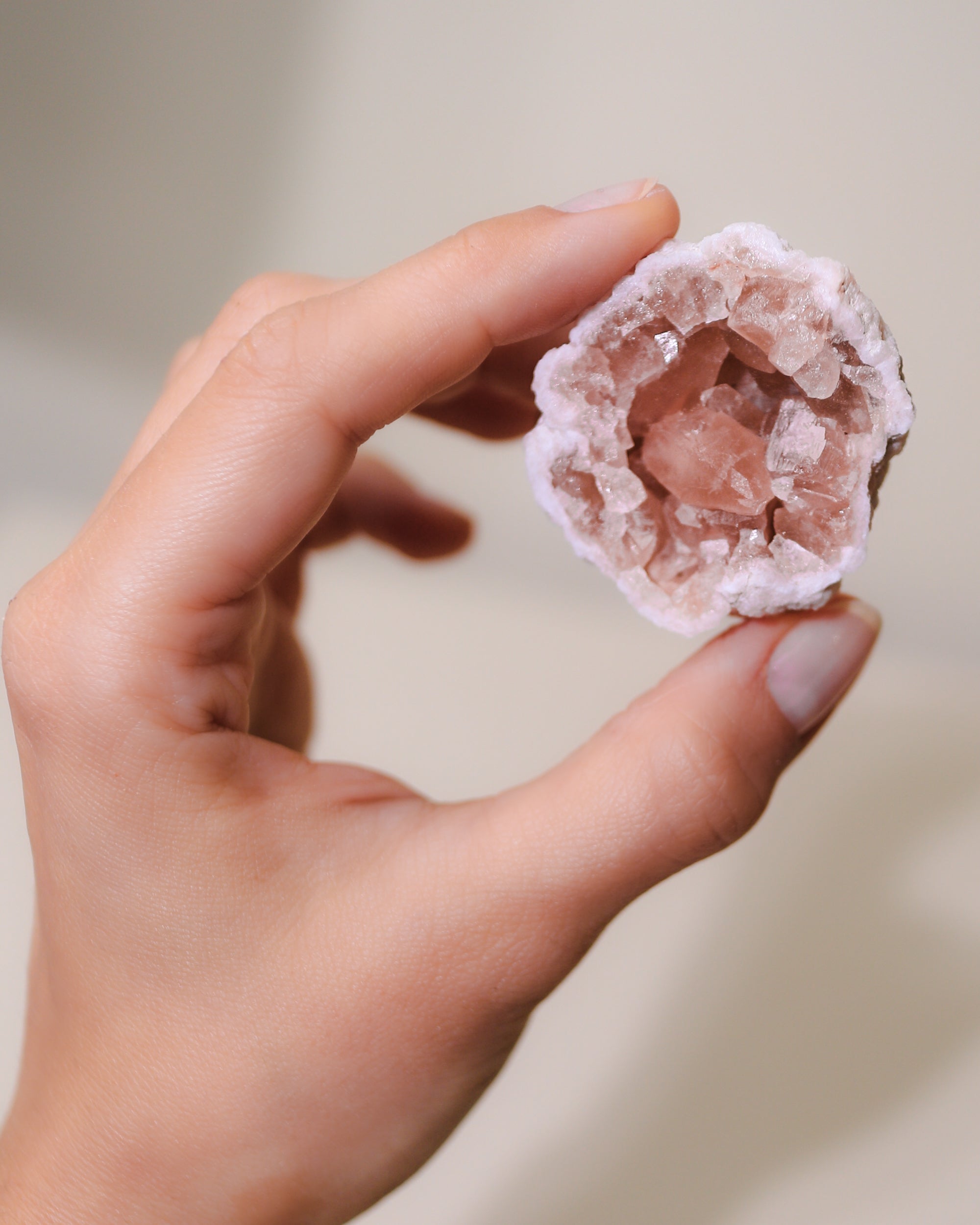 Pink Amethyst Geode