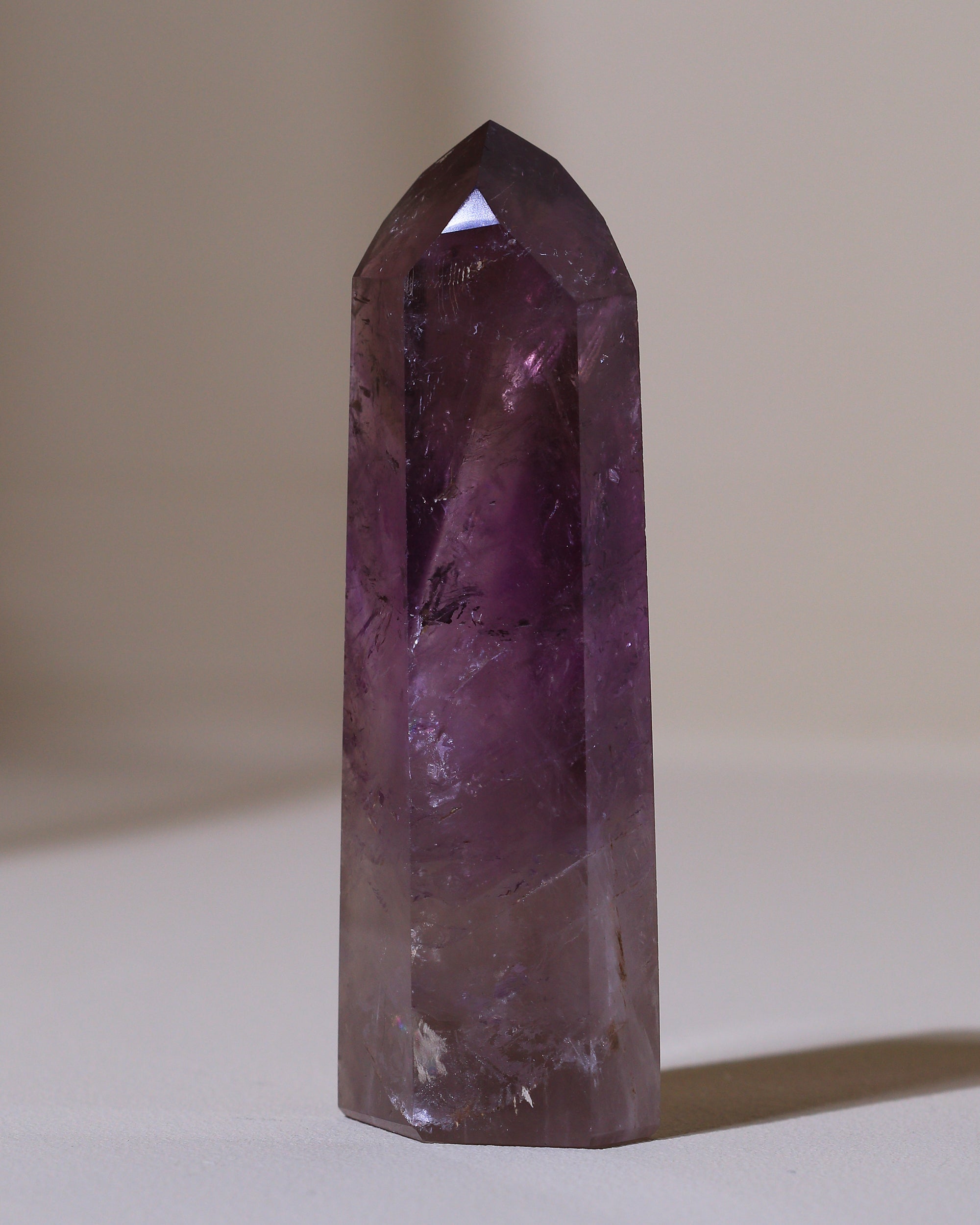 Smoky Amethyst Spitze, Einzelstück