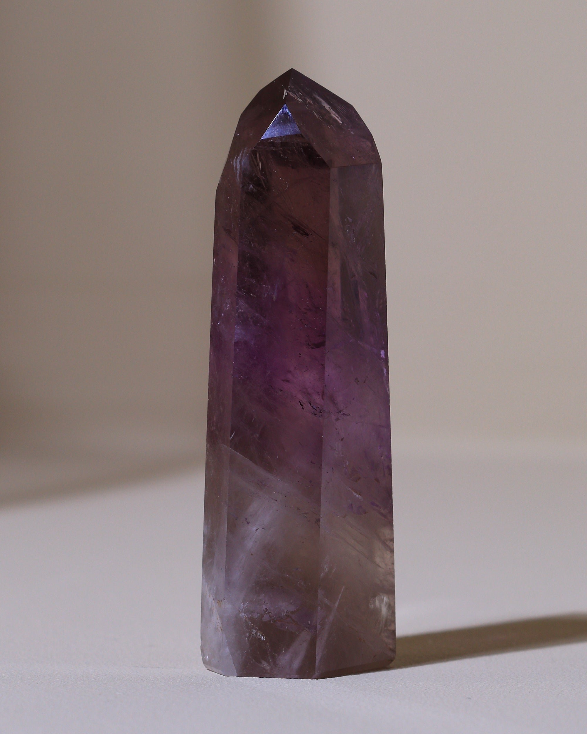 Smoky Amethyst Spitze, Einzelstück