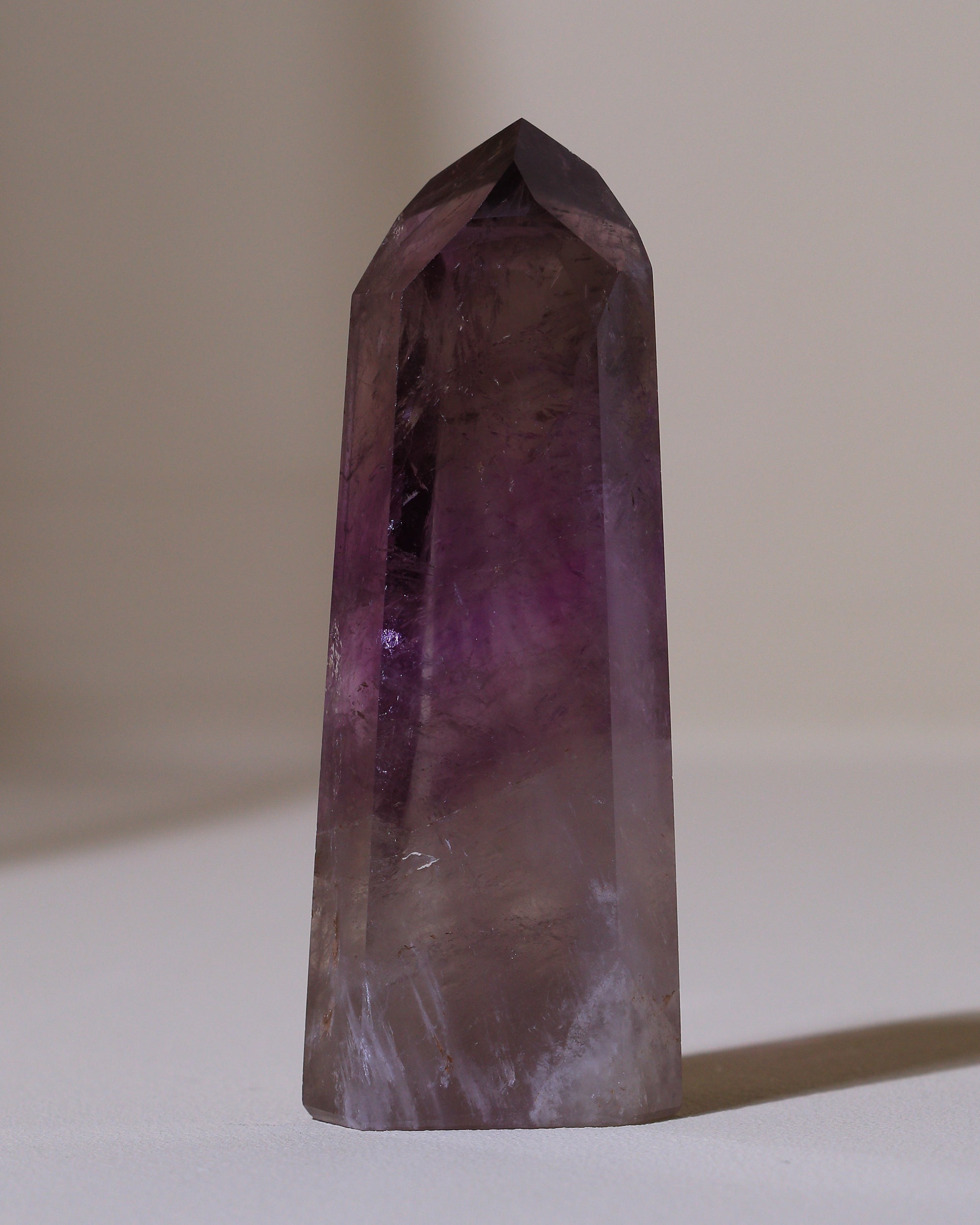 Smoky Amethyst Spitze, Einzelstück