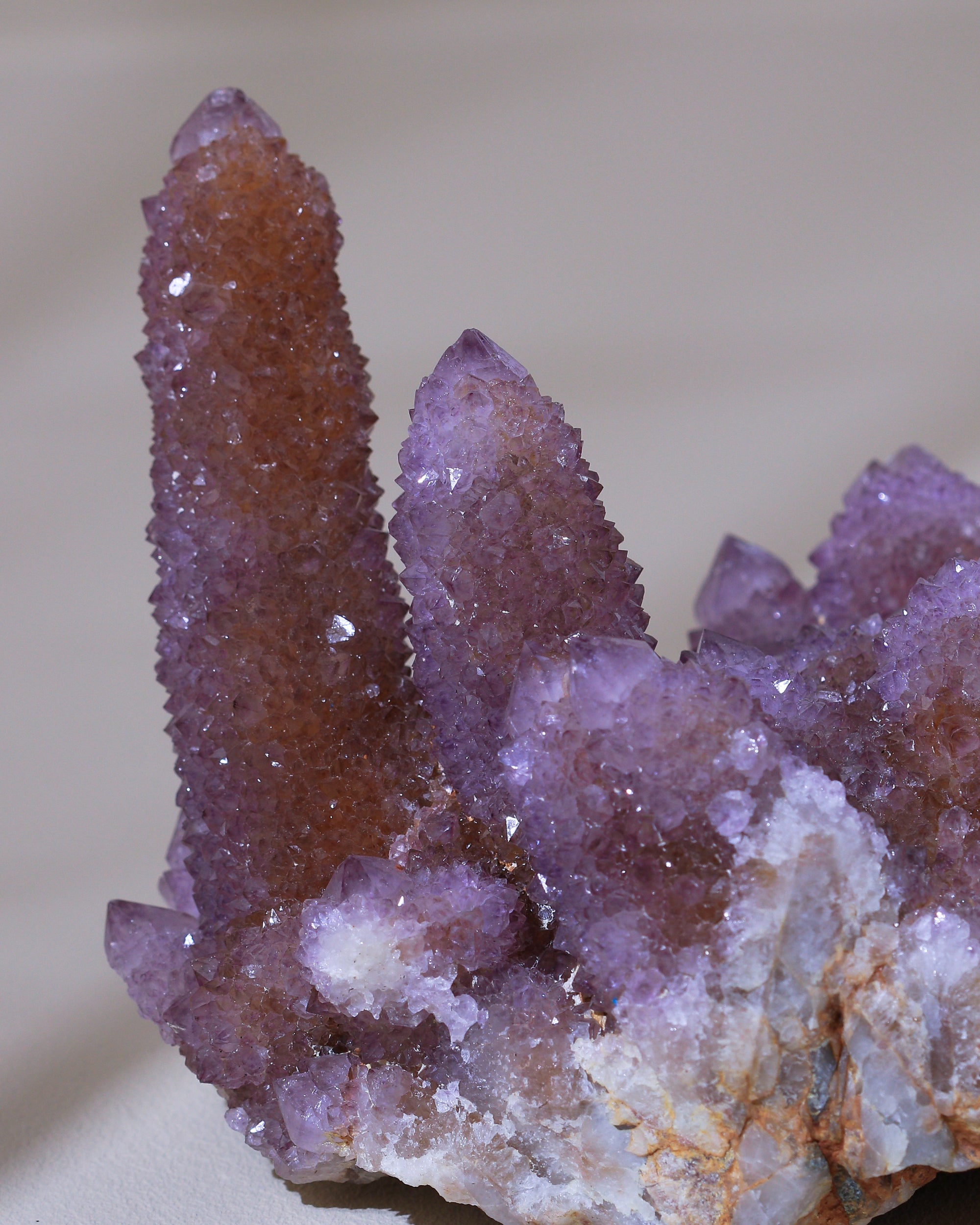 Amethyst Kristall (Spirit Quartz), Einzelstück