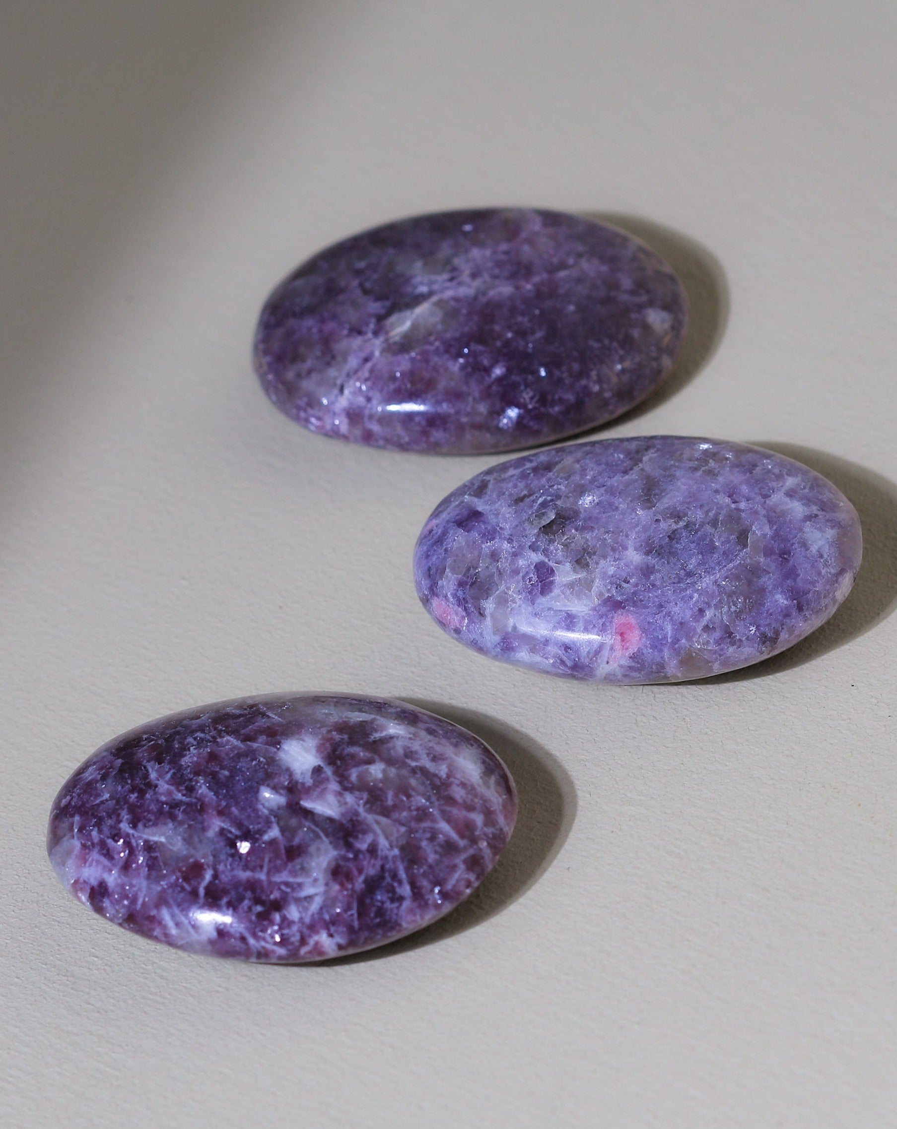 Lepidolite Palmstone