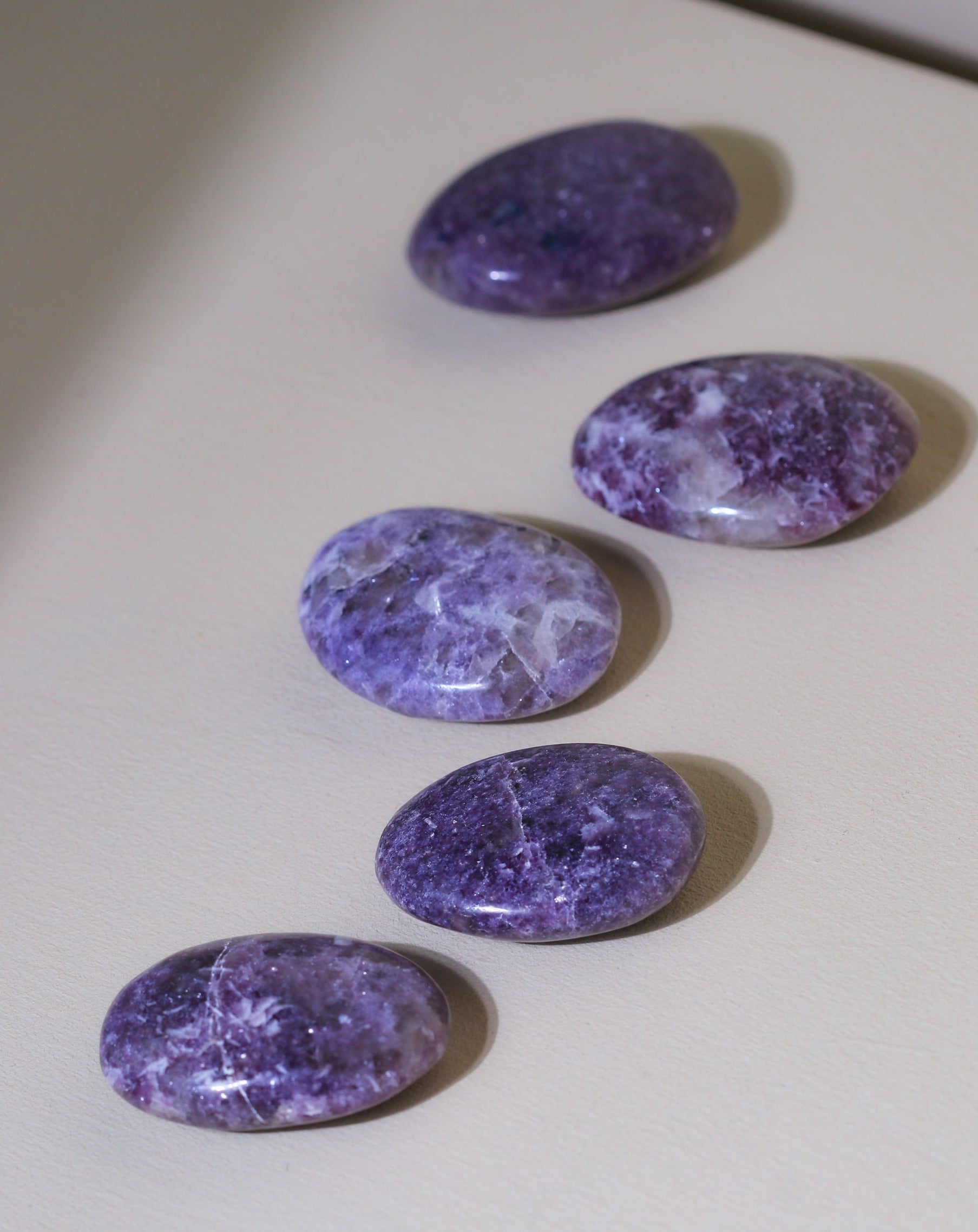 Lepidolite Palmstone