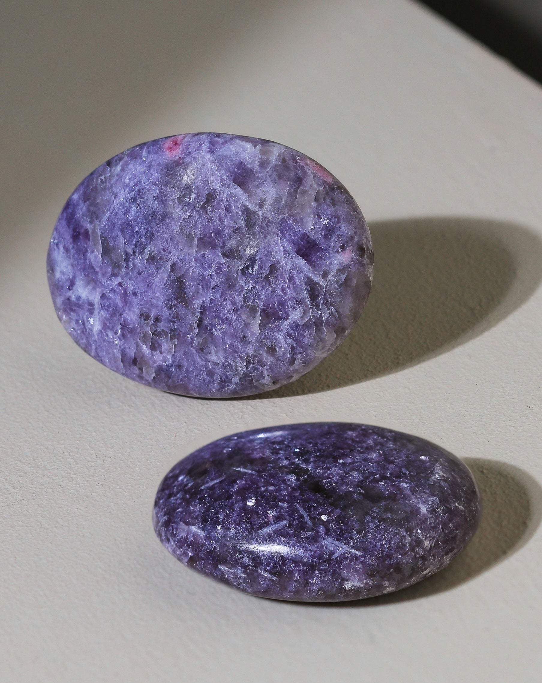 Lepidolite Palmstone