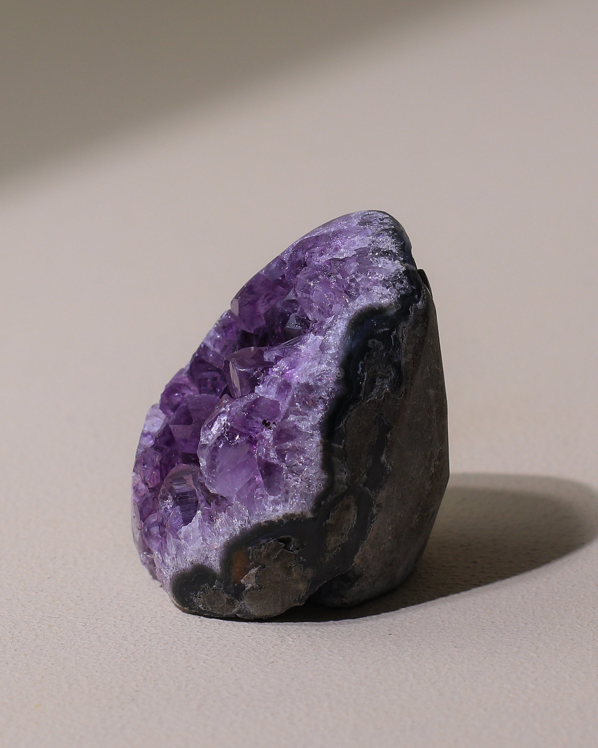 small amethyst geode