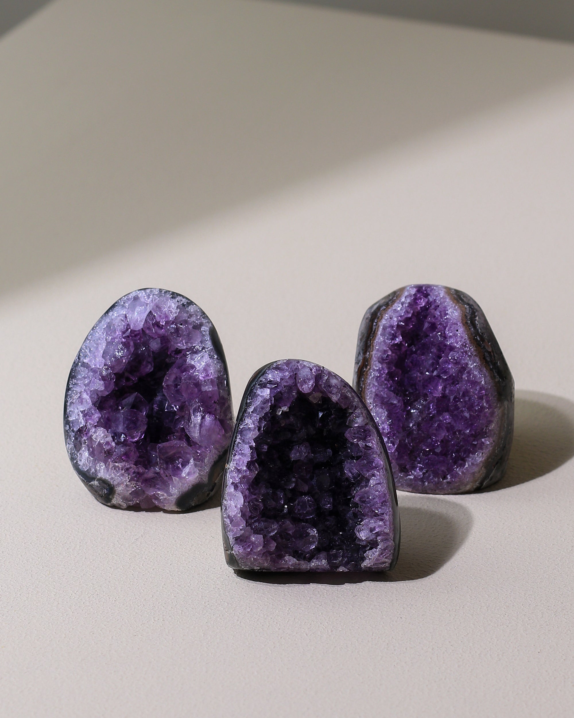 small amethyst geode