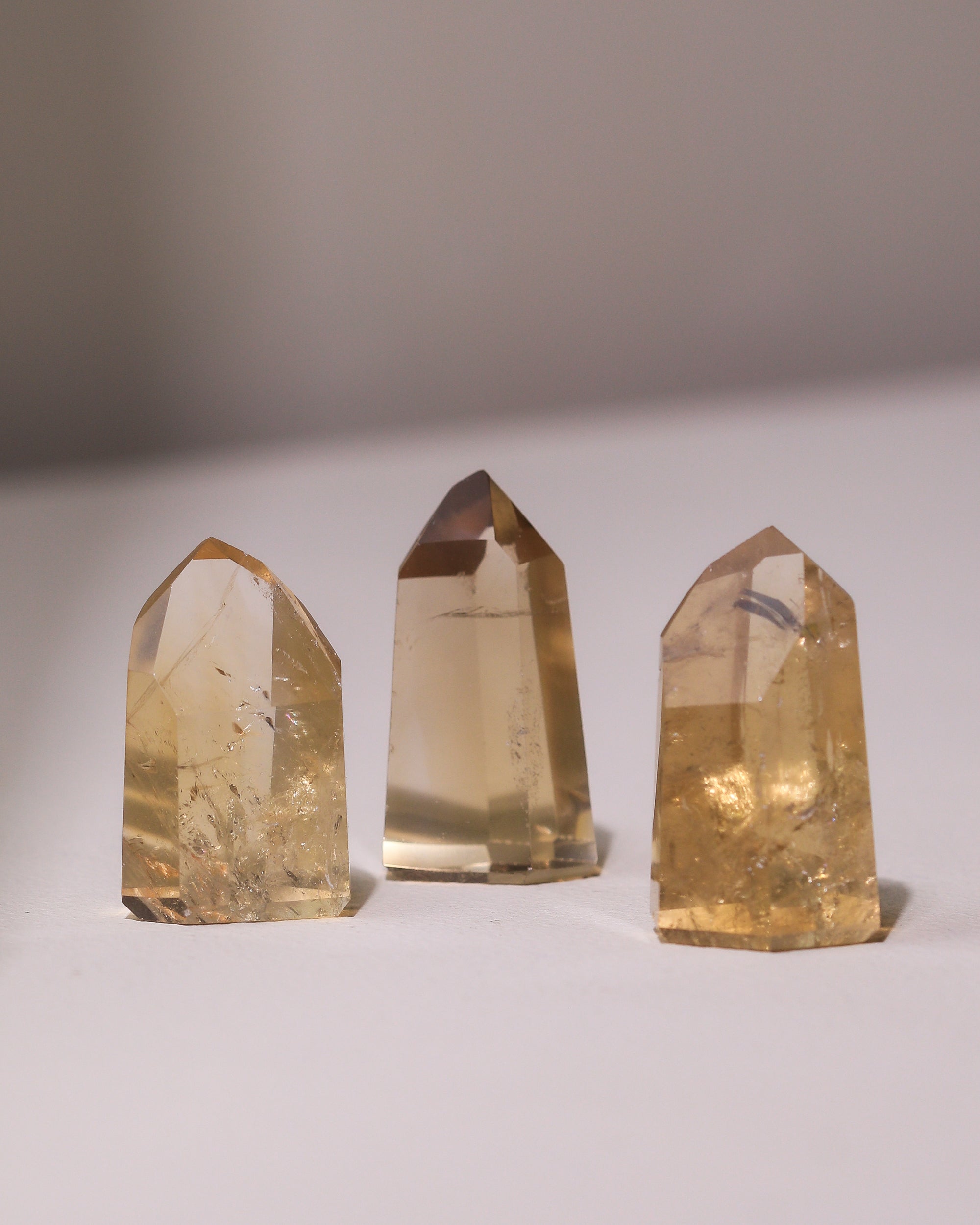 Mini Citrine point (natural Citrine)