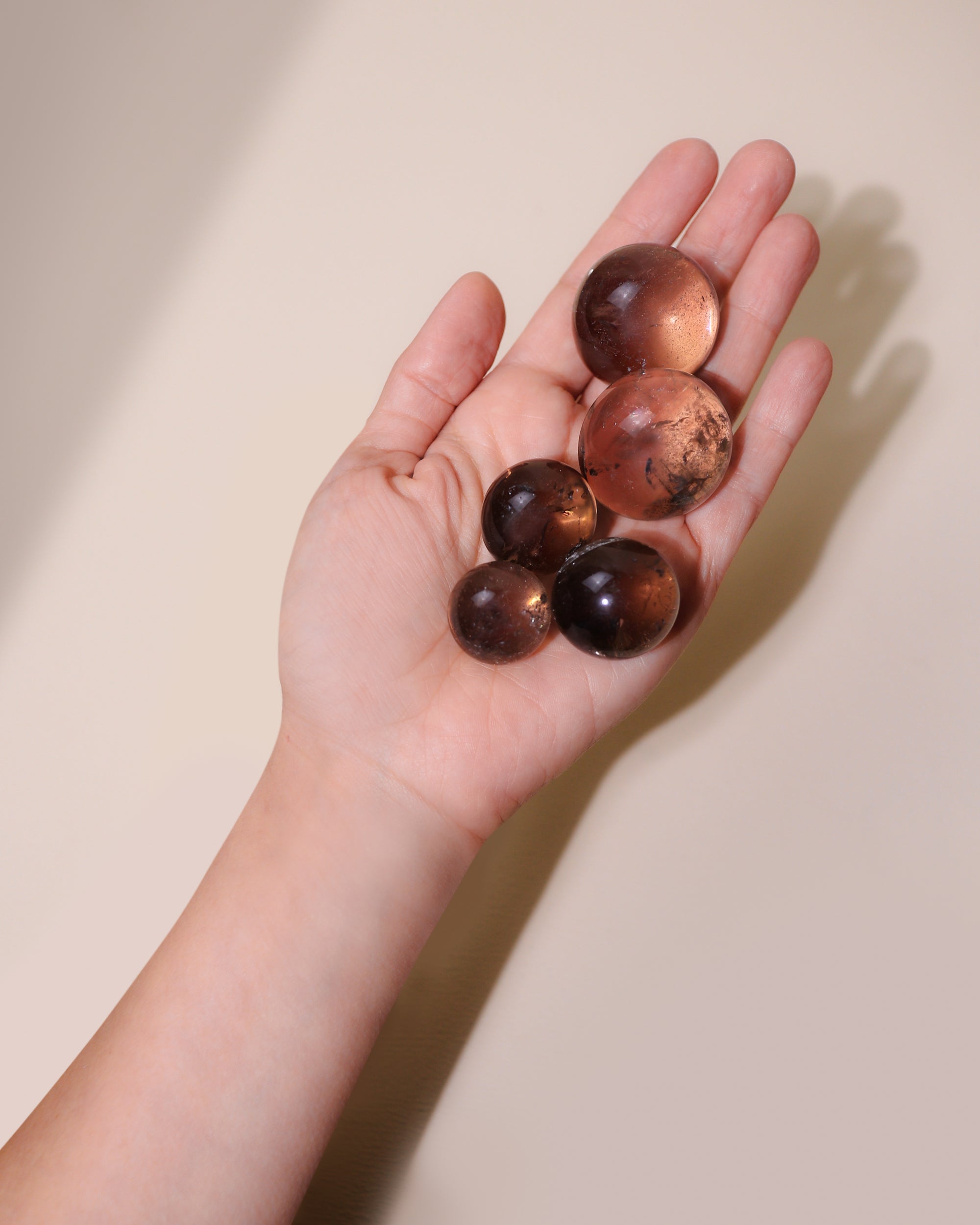 Mini Smoky Quartz sphere