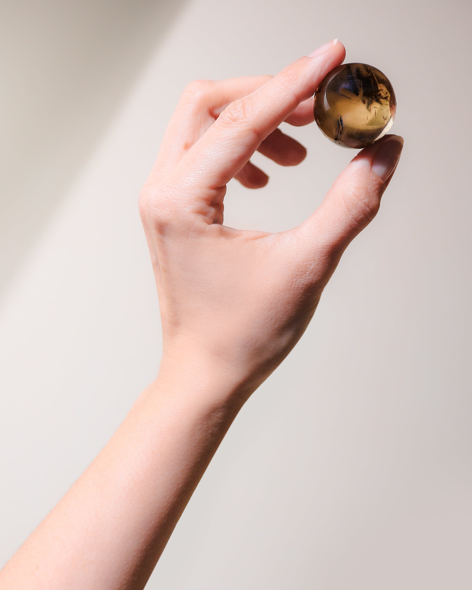 Mini Smoky Quartz sphere