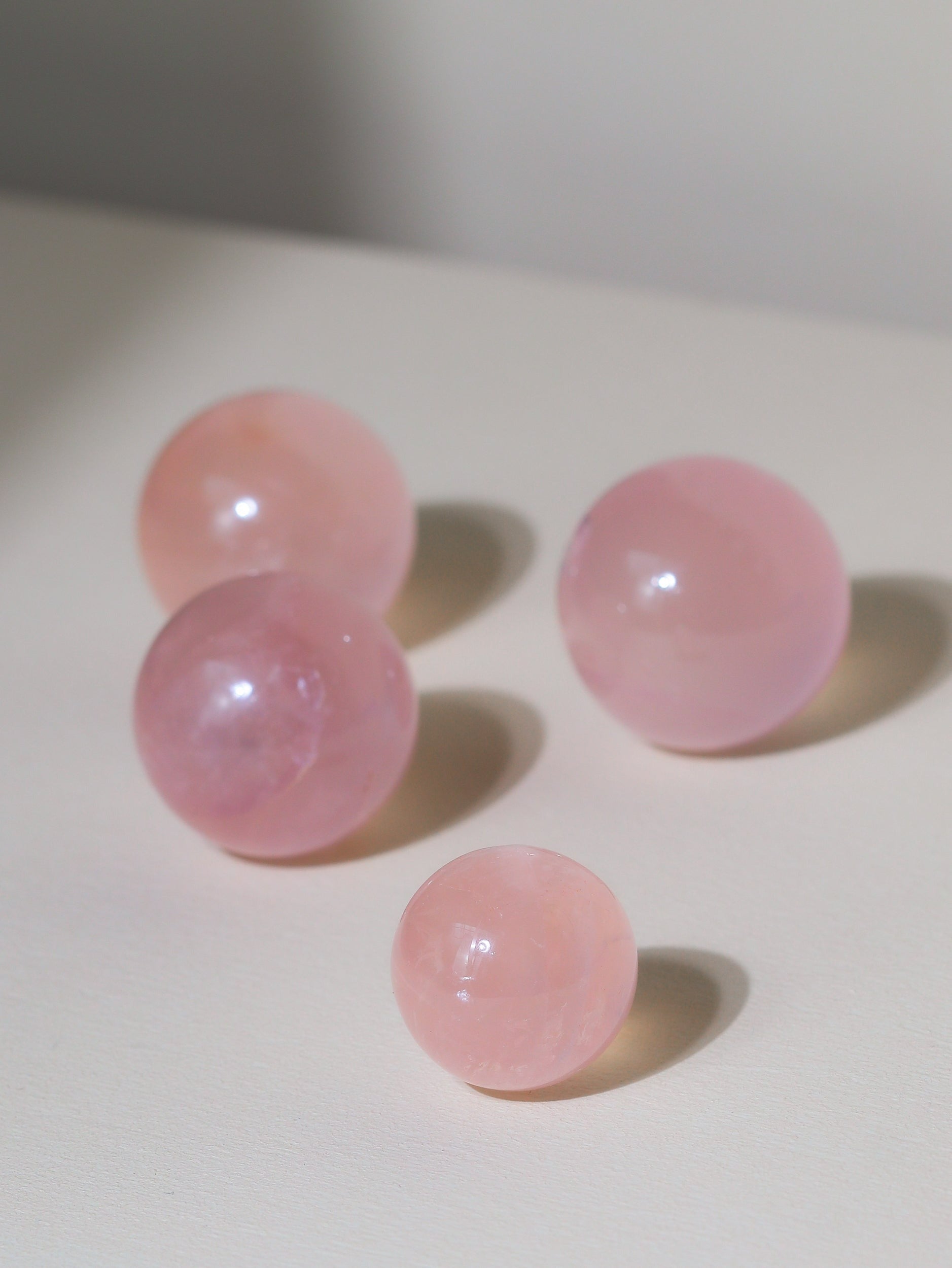 Mini Rose Quartz sphere