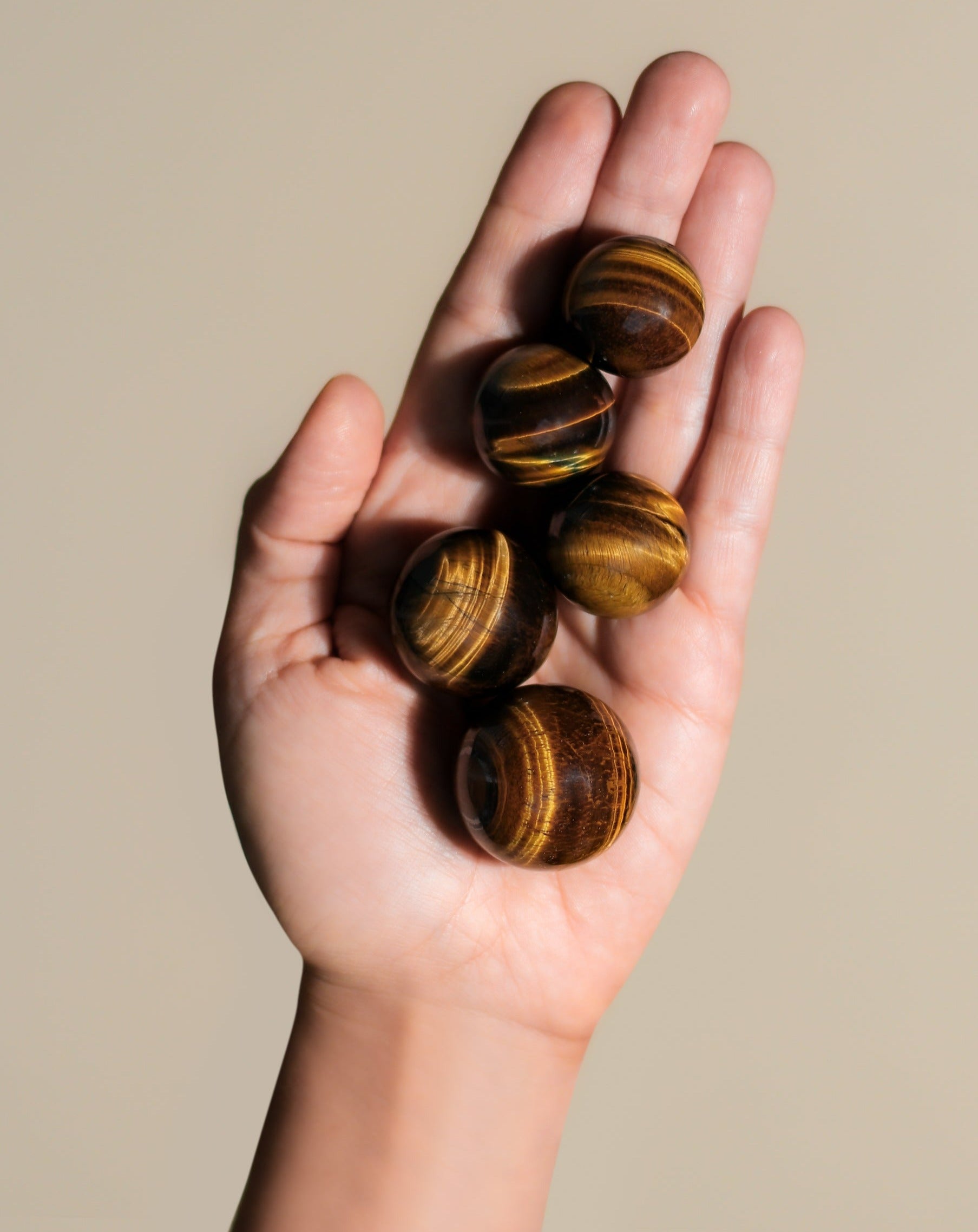 Mini Tiger's Eye sphere