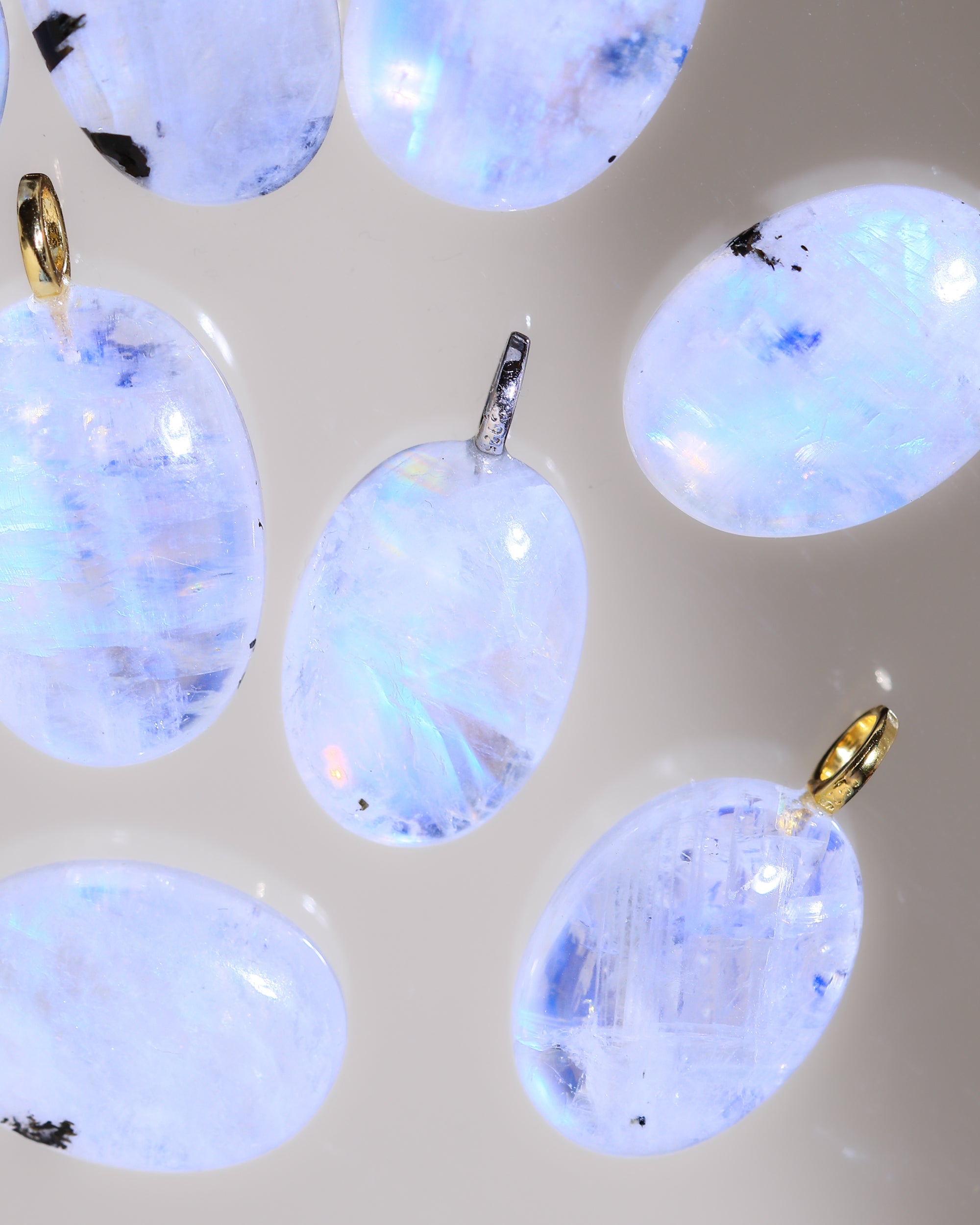 Pendentif pierre de lune