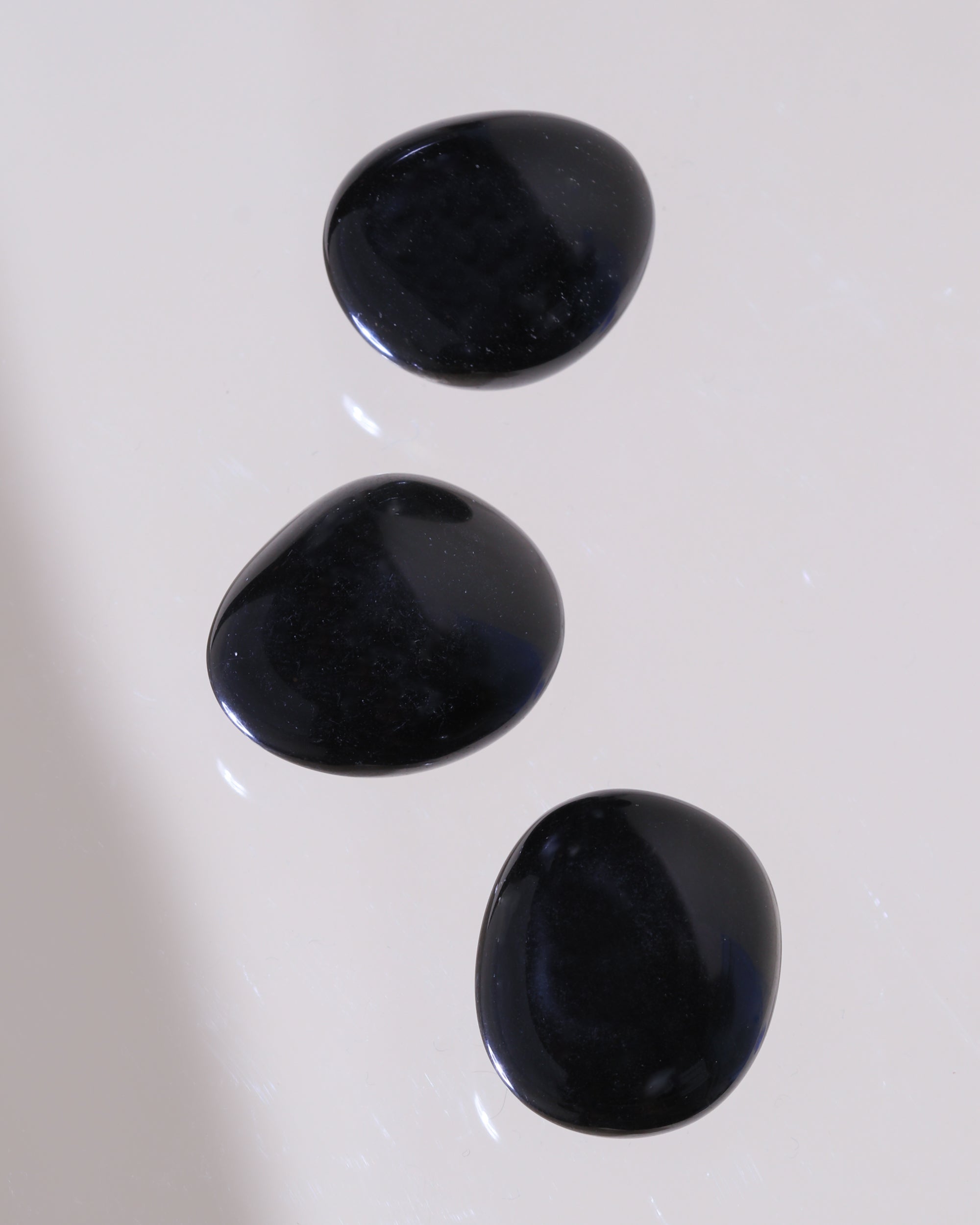 Obsidian pocket stone