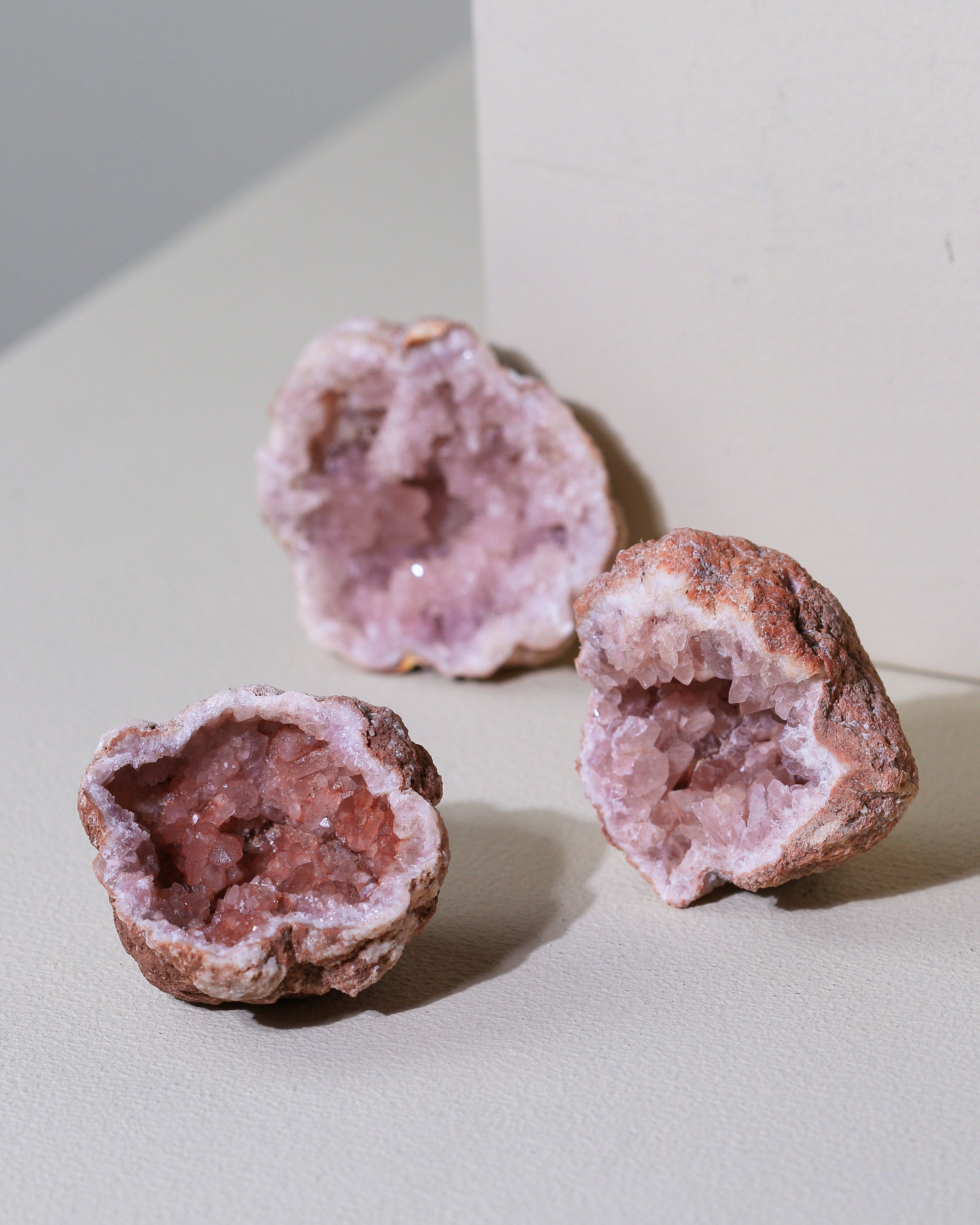 Pink Amethyst Geode