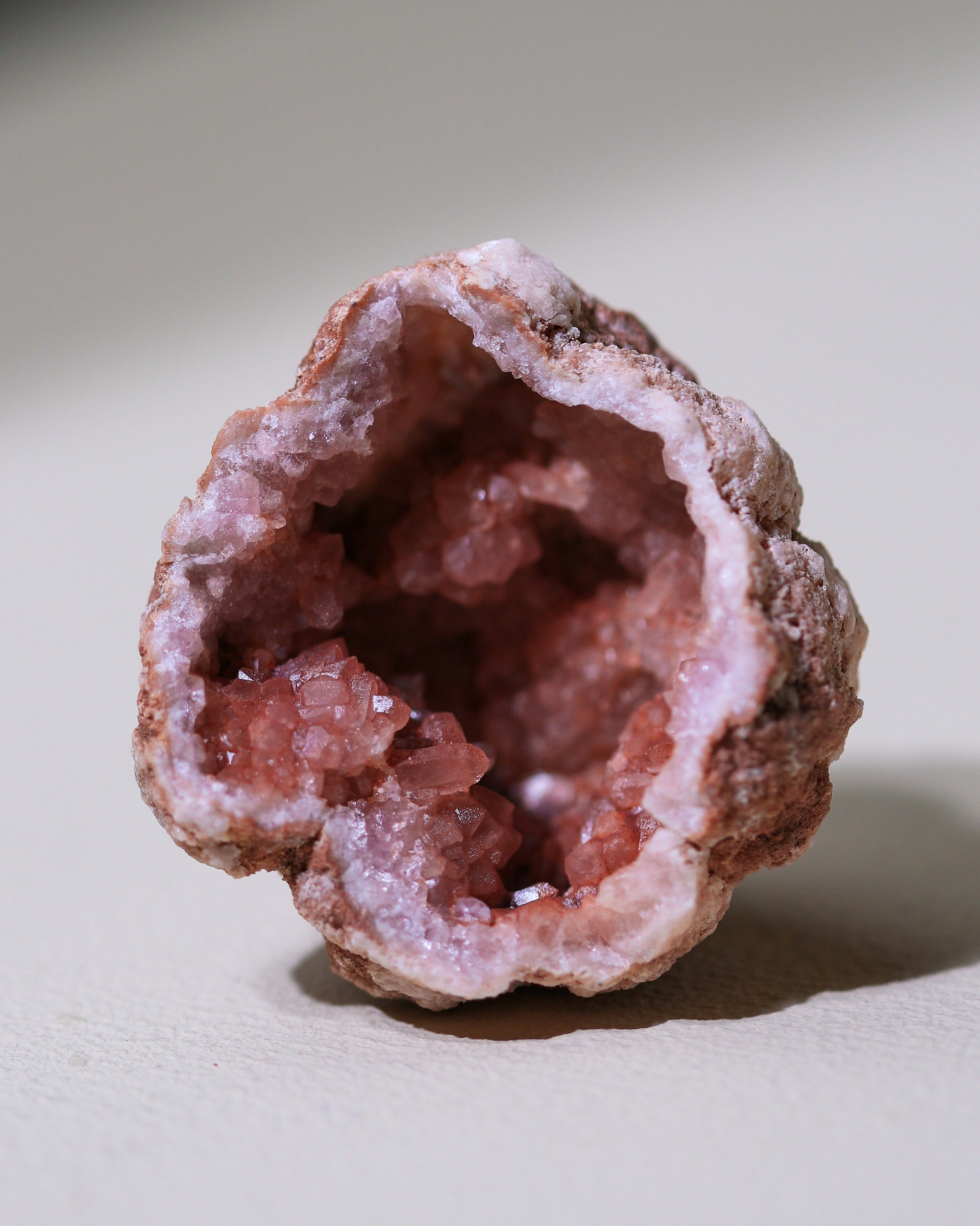 Pink Amethyst Geode