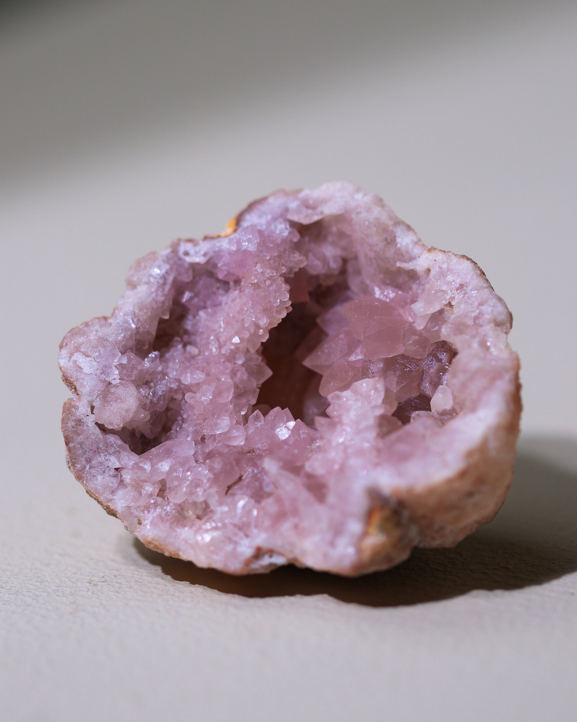 Pink Amethyst Geode