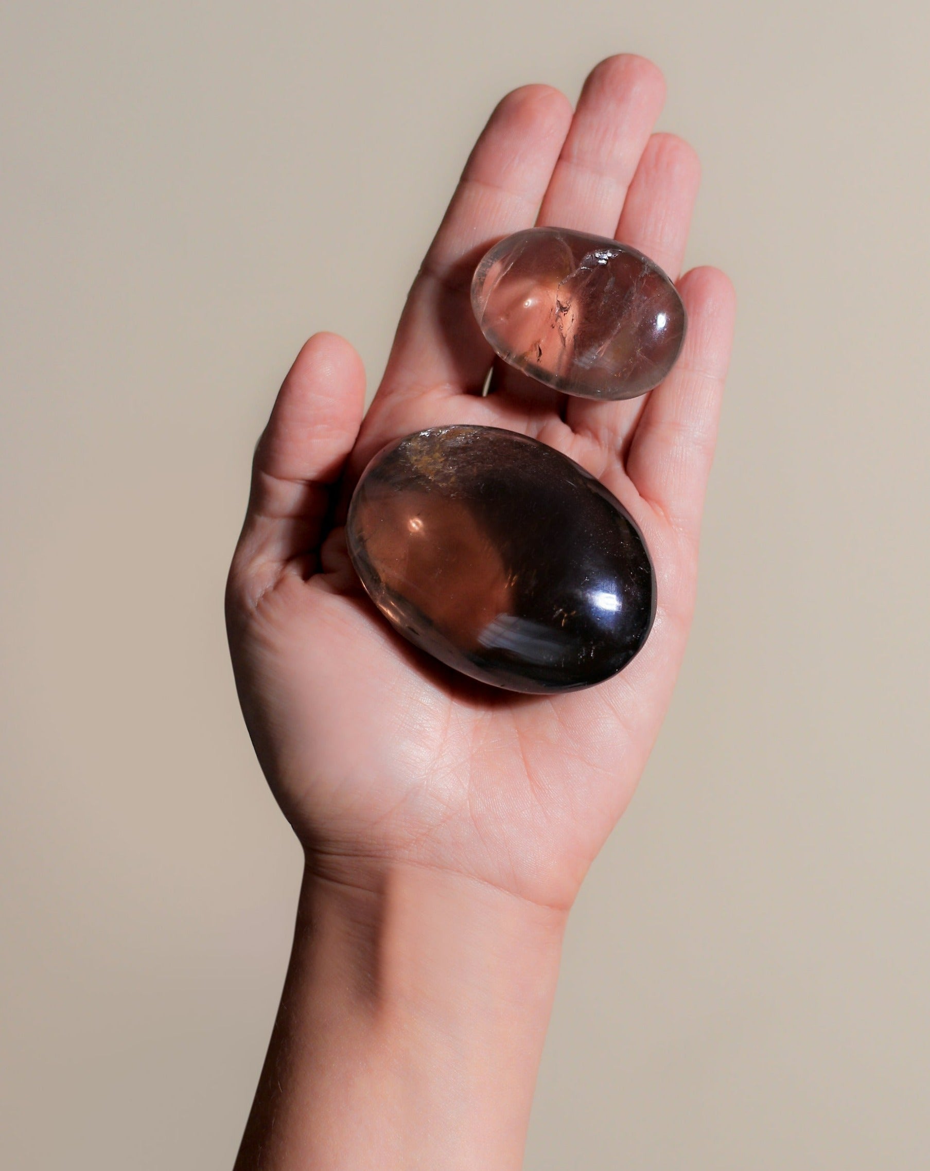 Smoky Quartz Palmstone