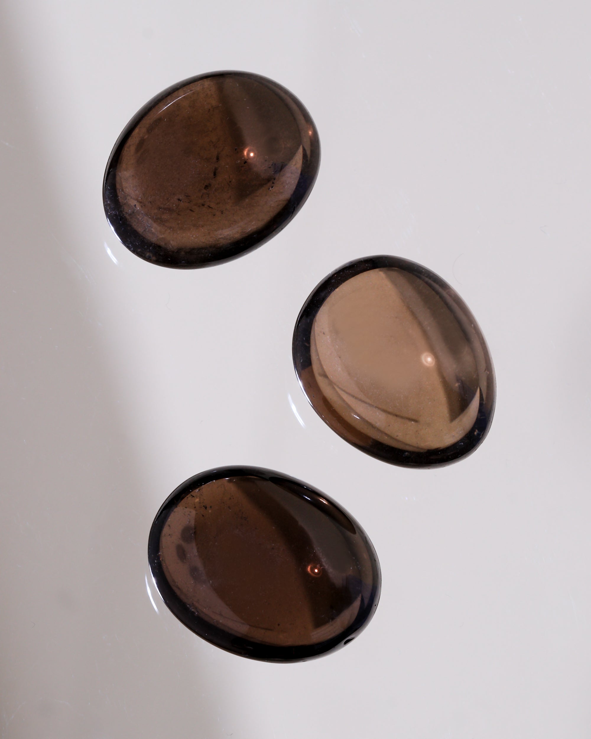 Smoky quartz pocket stone