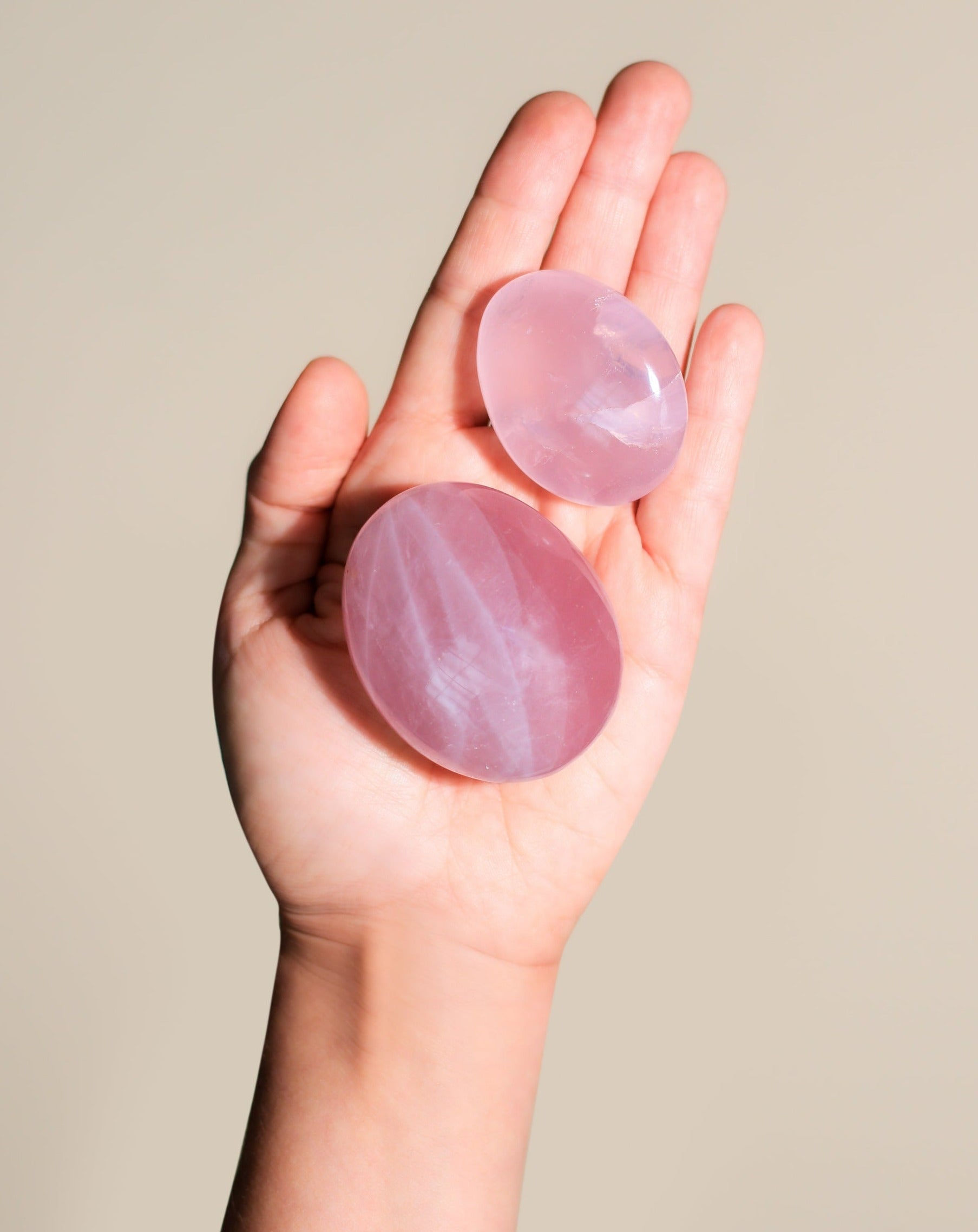 Rose Quartz Palmstone