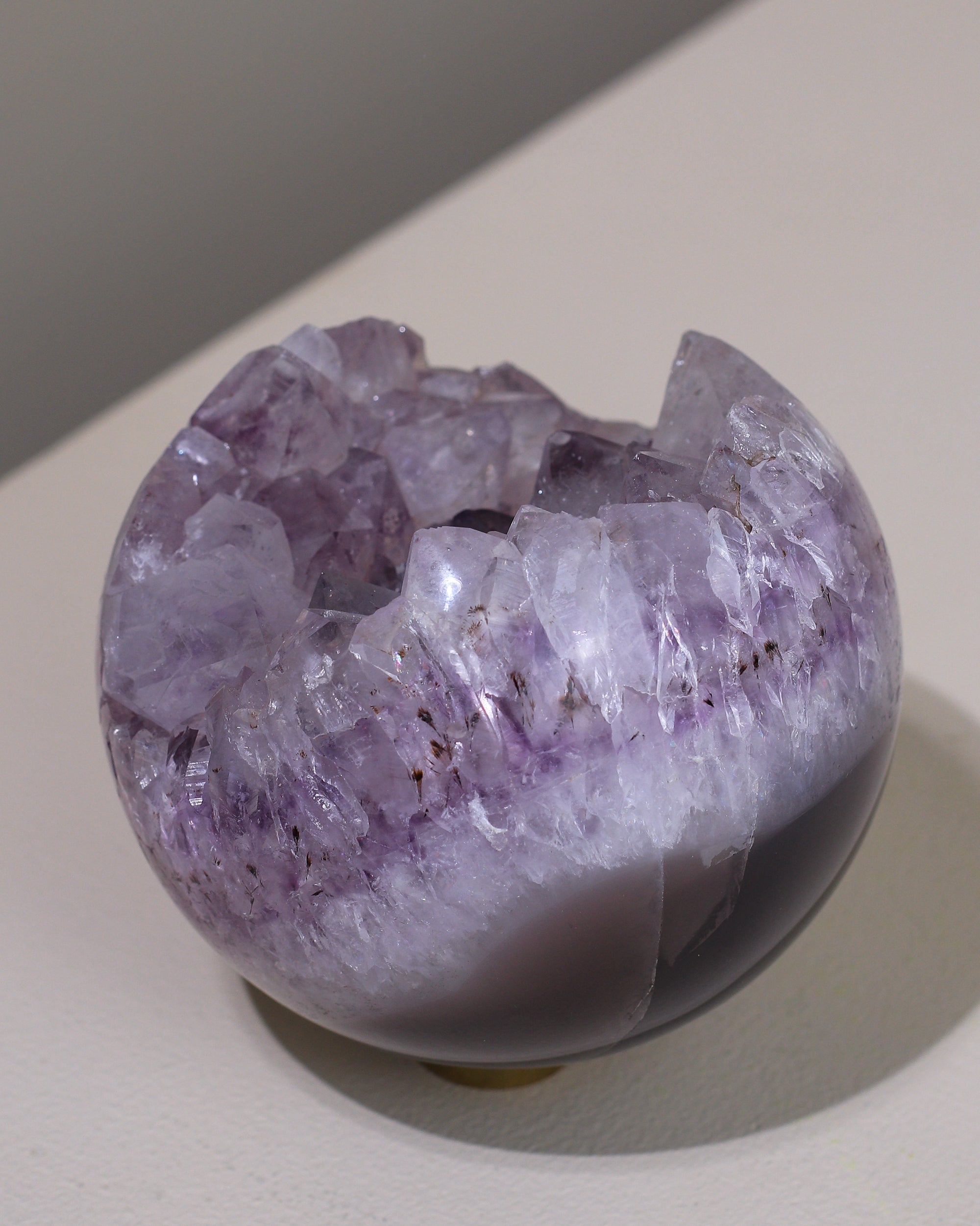 Amethyst Kugel, Einzelstück