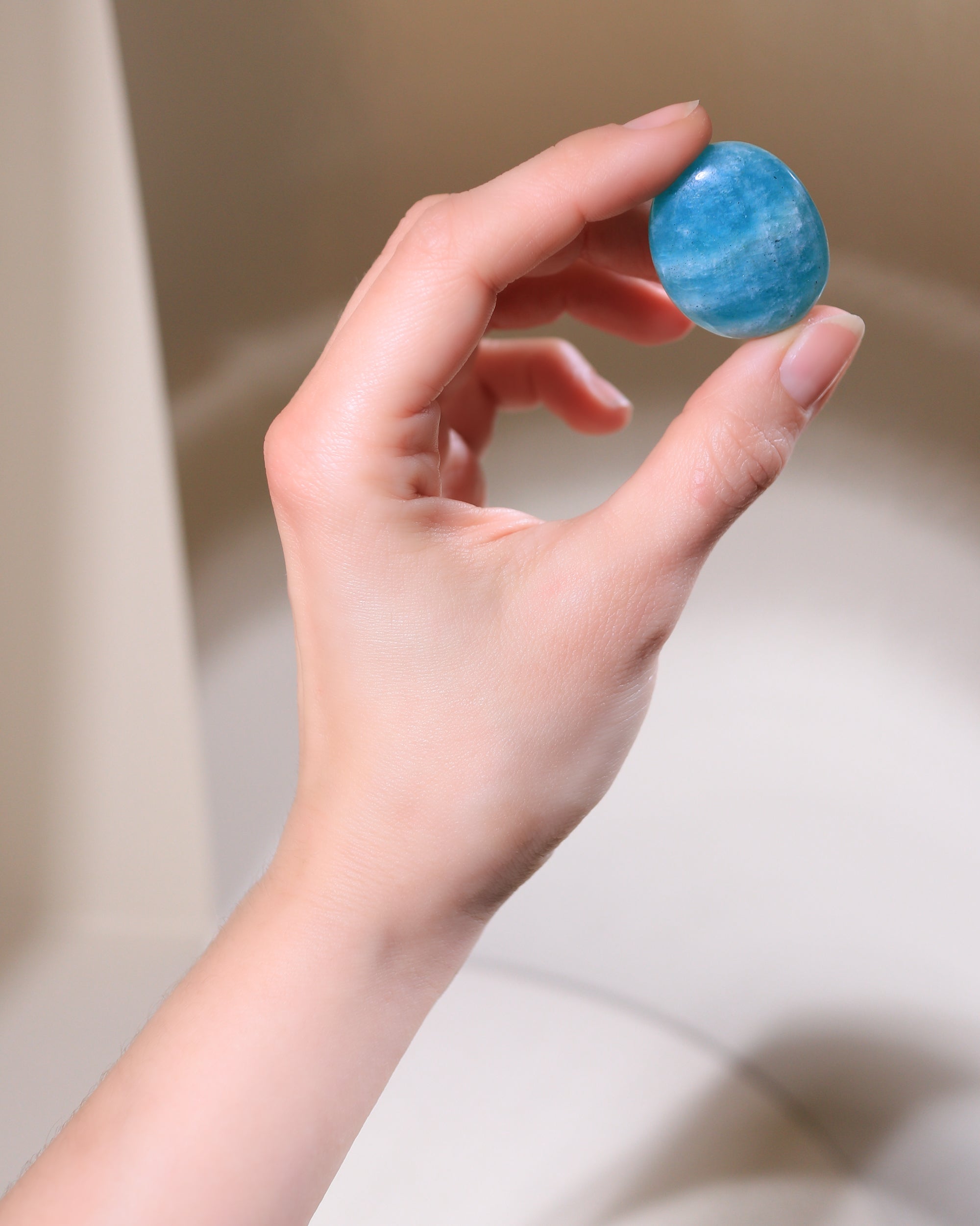 Amazonite pocket stone