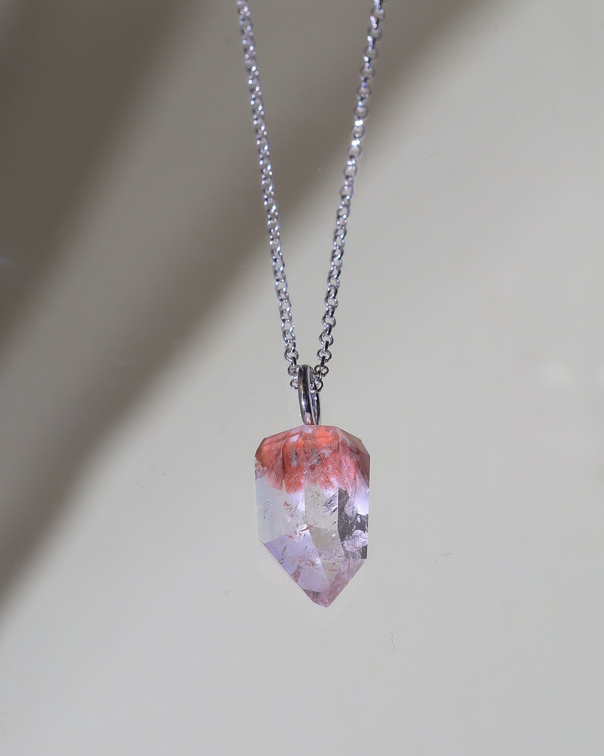 Amphibole Quarz Anhänger, Einzelstück