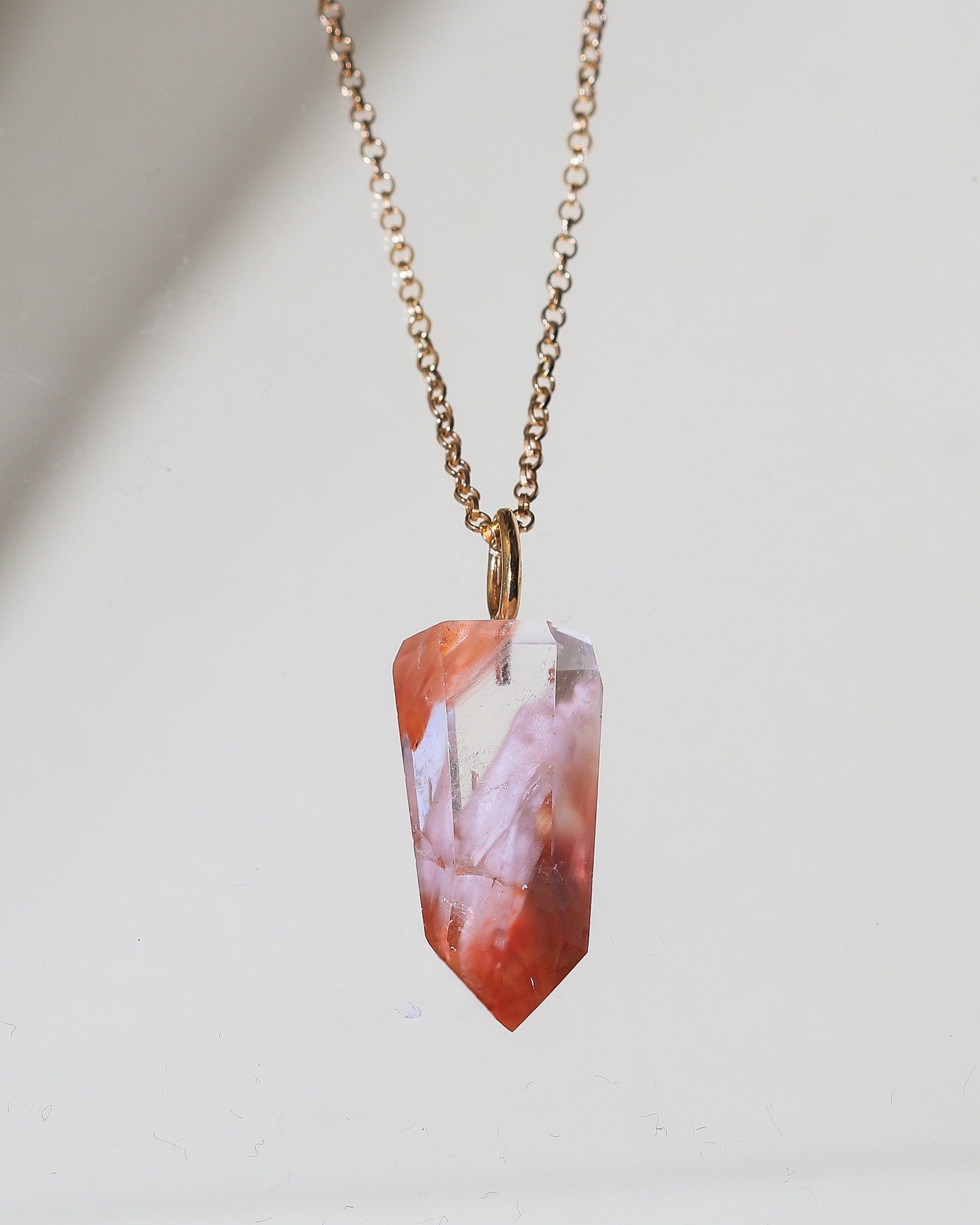 Amphibole Quarz Anhänger, Einzelstück