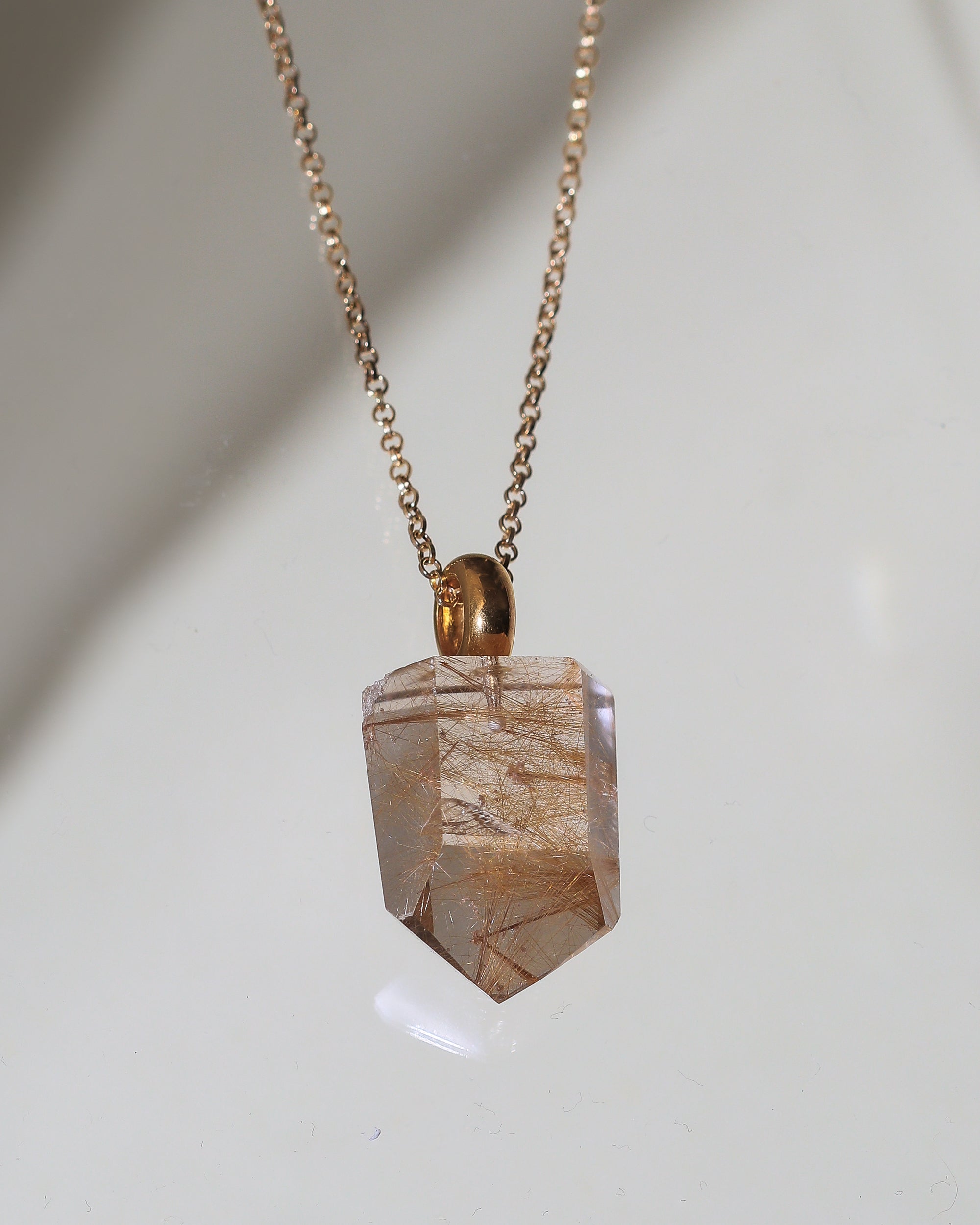 Rutilquarz Anhänger, Einzelstück