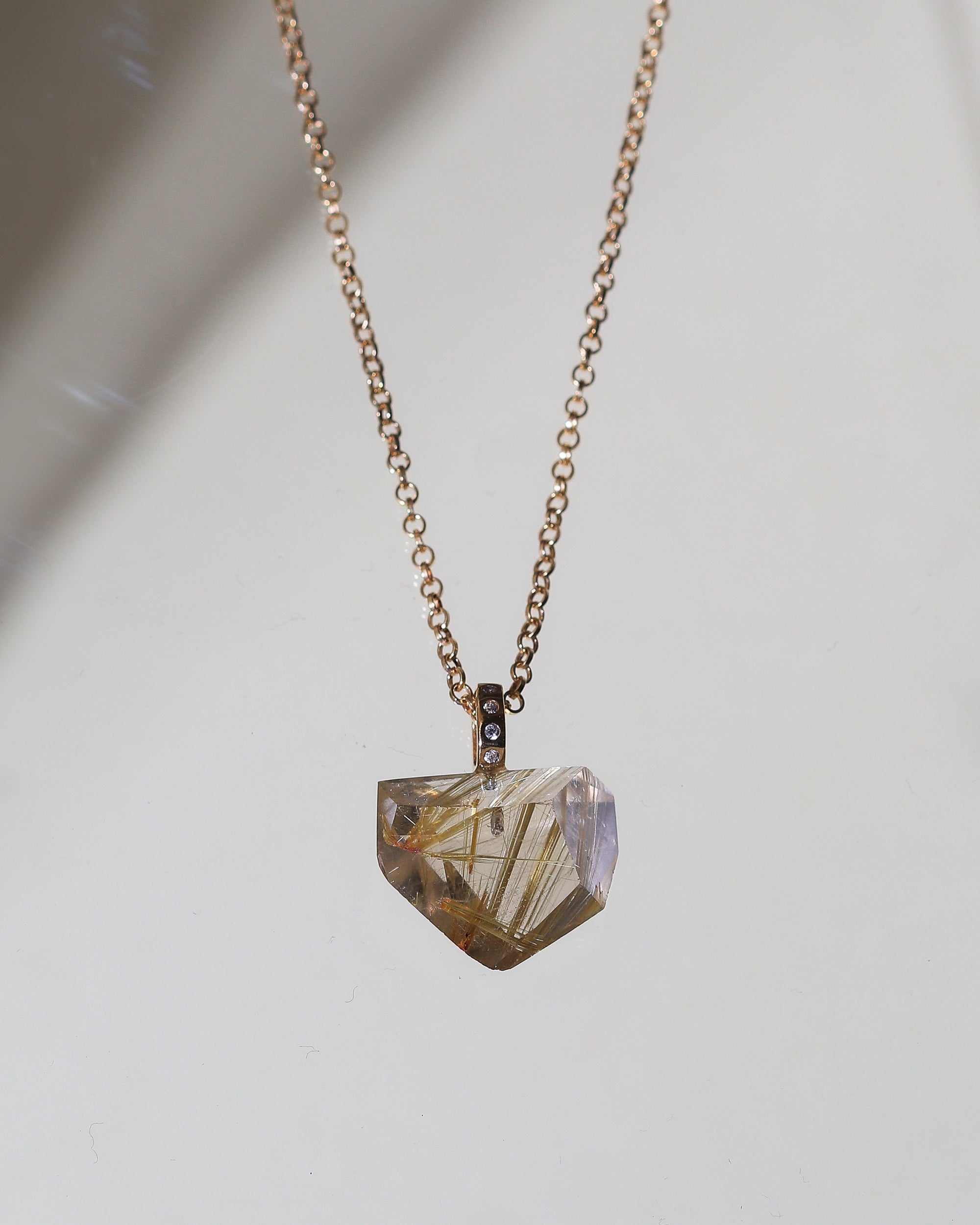 Rutilquarz Anhänger, Einzelstück