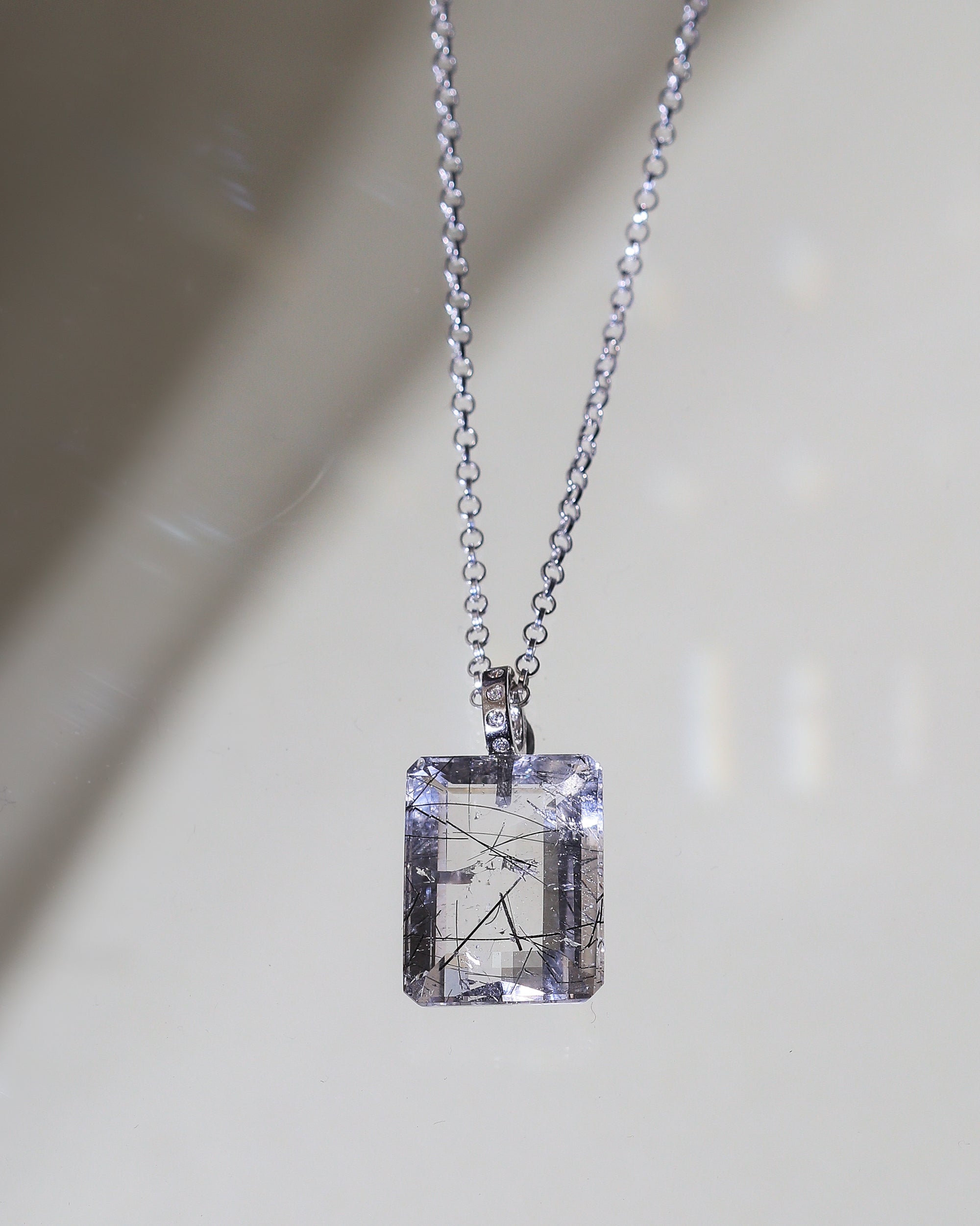 Rutilquarz Anhänger, Einzelstück